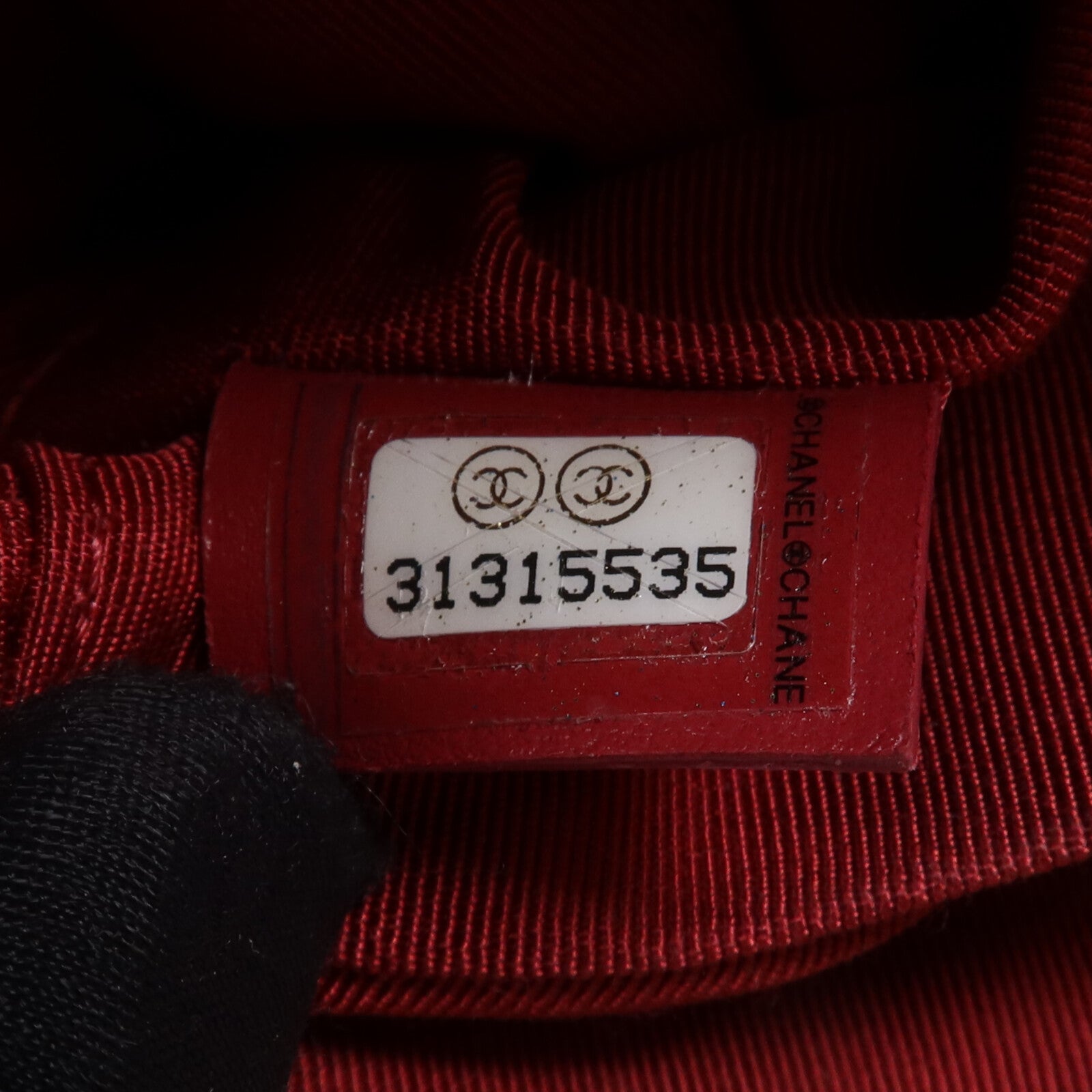 CHANEL 羊皮皮革Chanel 19 Pouch金扣手拿包