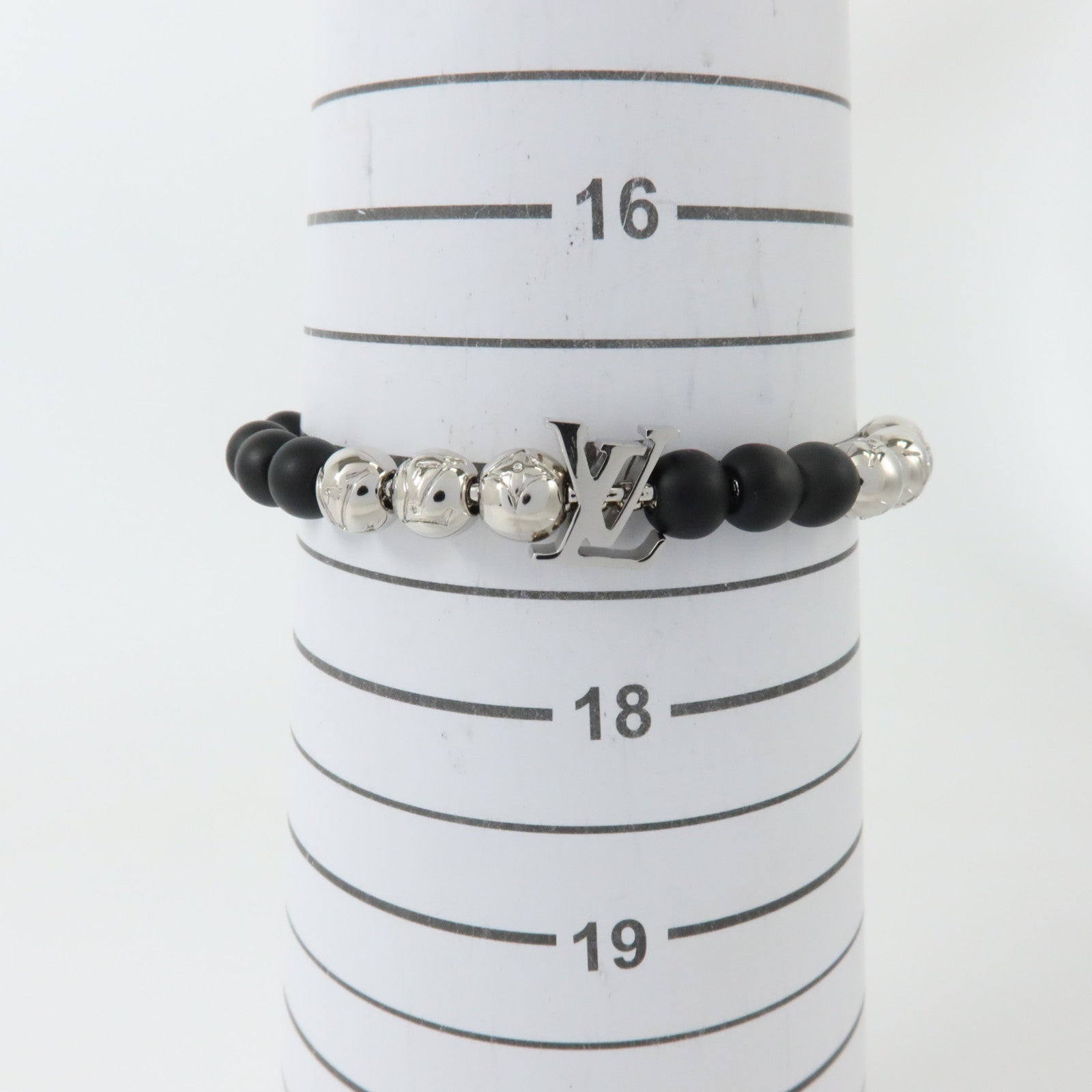 LOUIS VUITTON 金屬/PVC Monogram Beads Bracelet手鏈