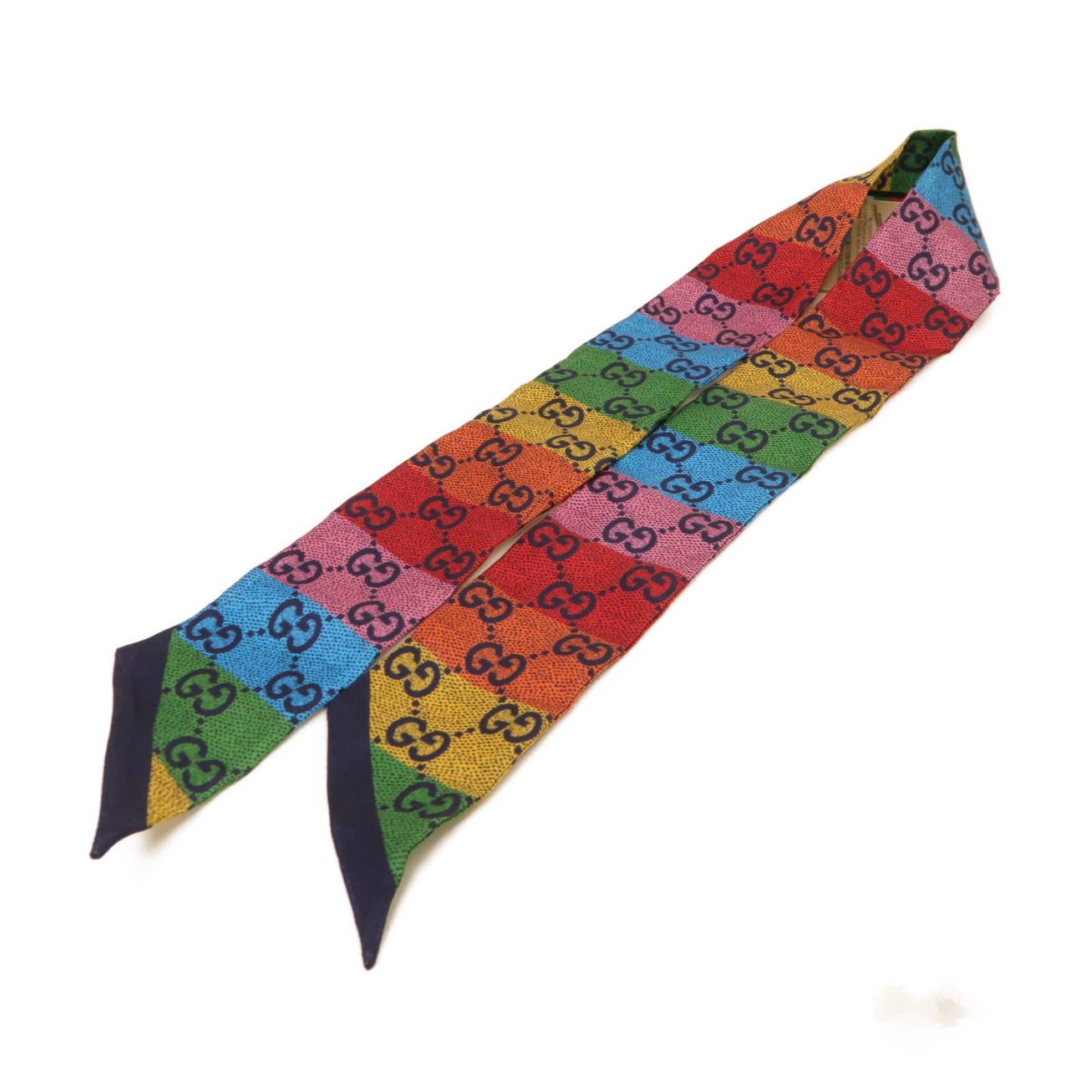 GUCCI 絲質Scarf絲巾彩色