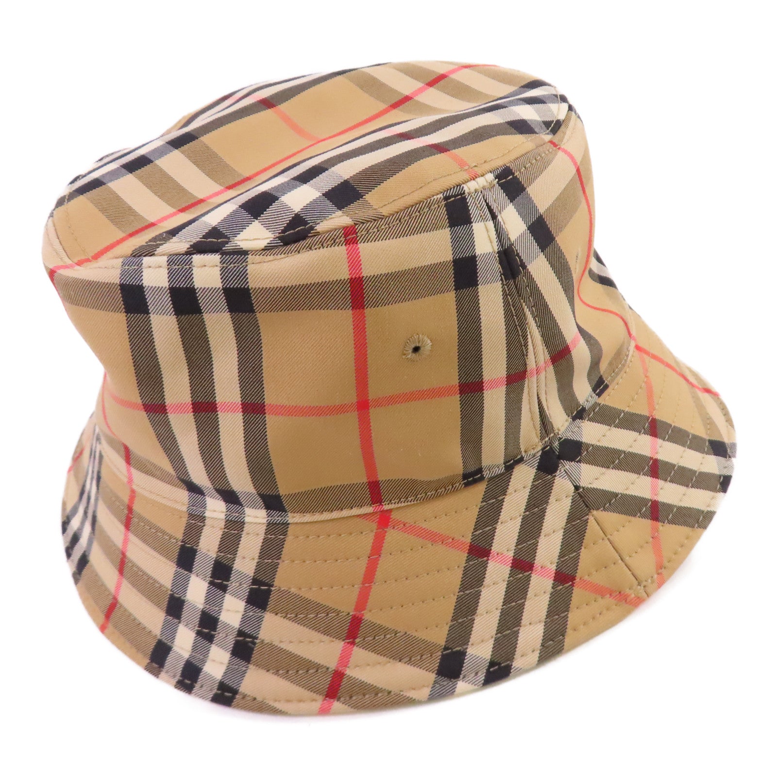 BURBERRY 棉質帆布Hat帽子56cm
