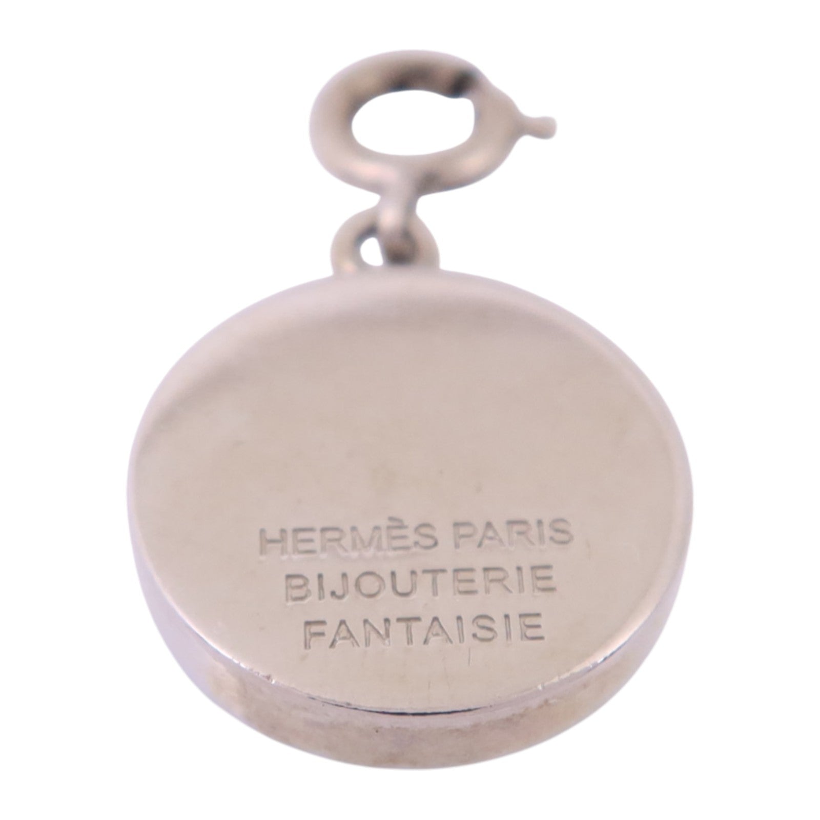 HERMES 金屬Vintage Horse Berlock銀扣掛飾