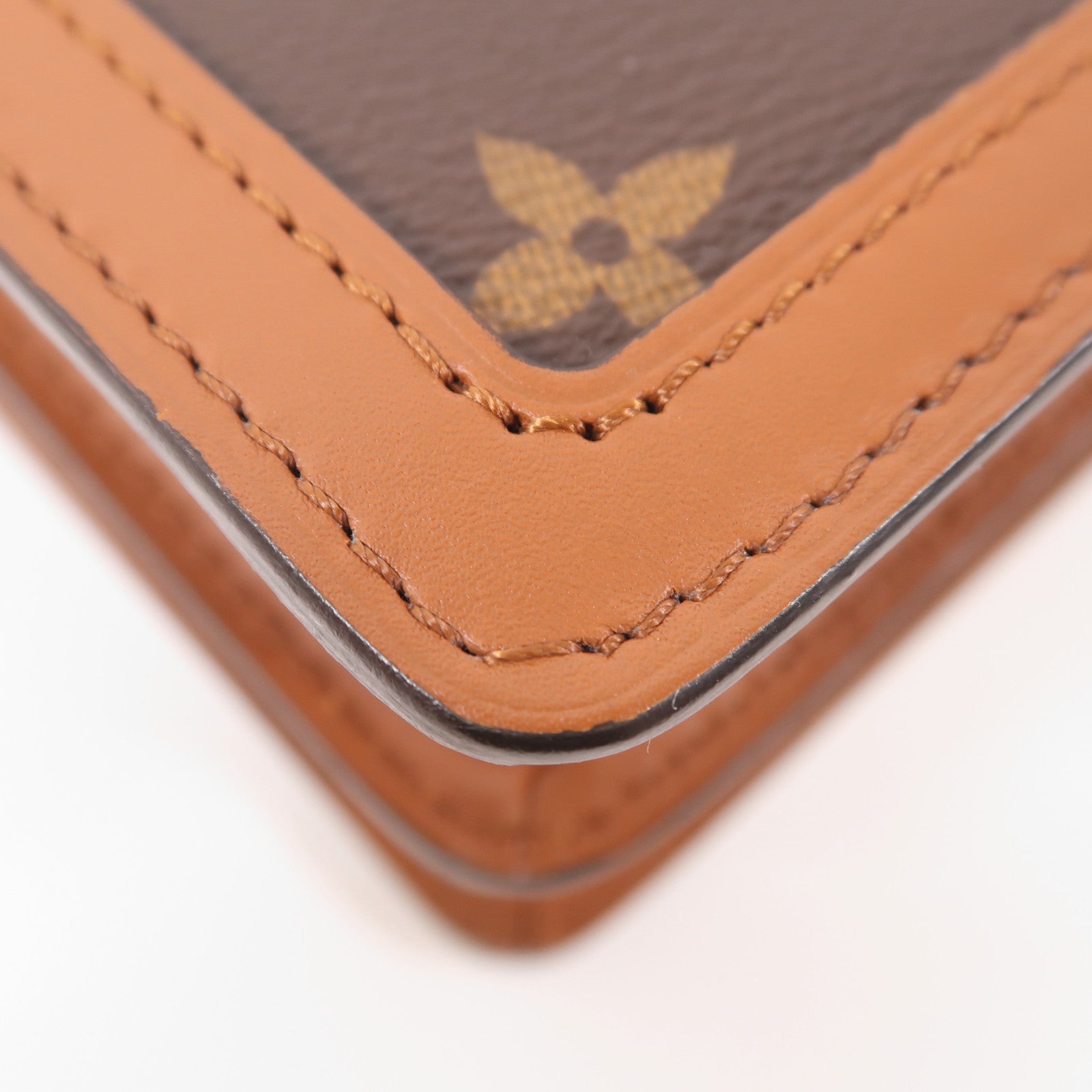 LOUIS VUITTON LV GHW Dauphine MM 2 Way Shoulder Bag M44391 Monogram Reverse