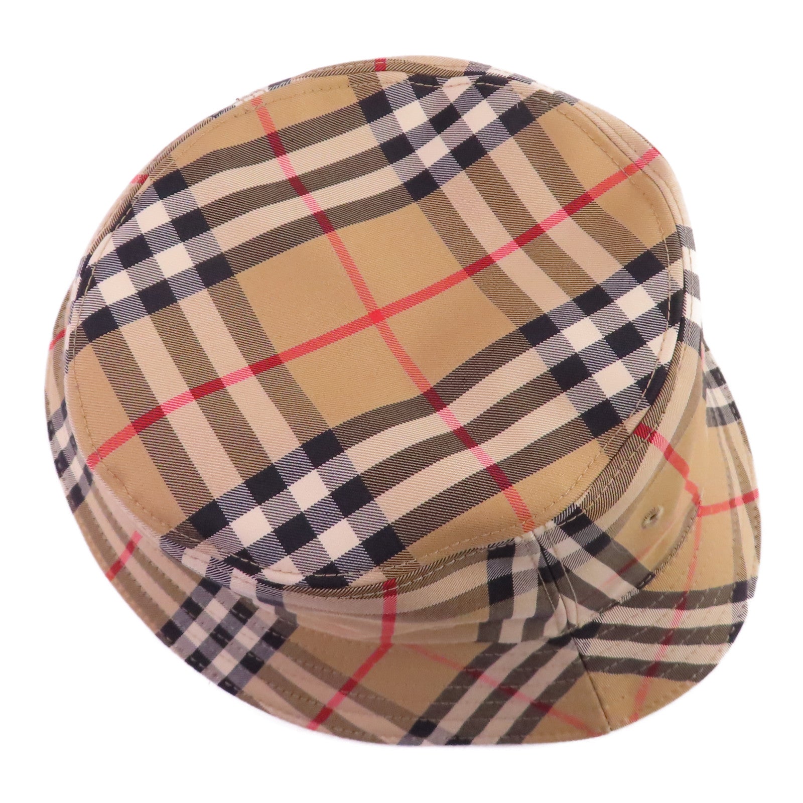 BURBERRY 棉質帆布Hat帽子56cm