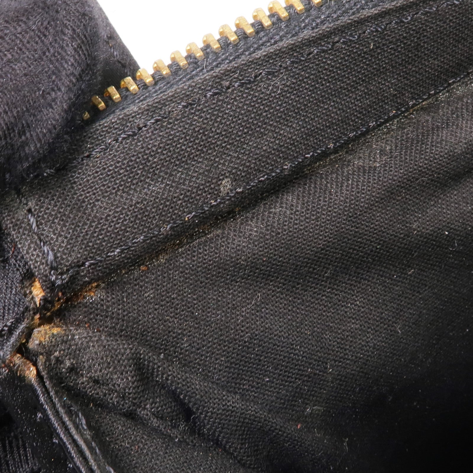 VERSACE Satin Fabric Handbag金扣手挽袋