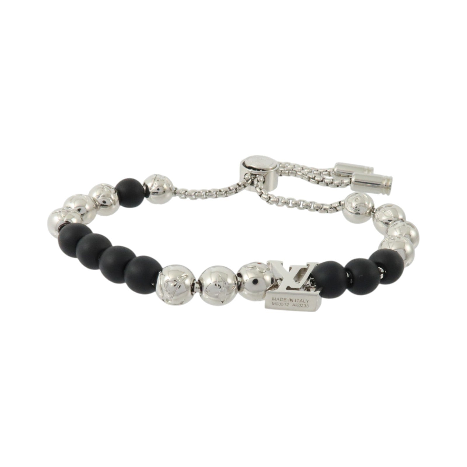 LOUIS VUITTON 金屬/PVC Monogram Beads Bracelet手鏈