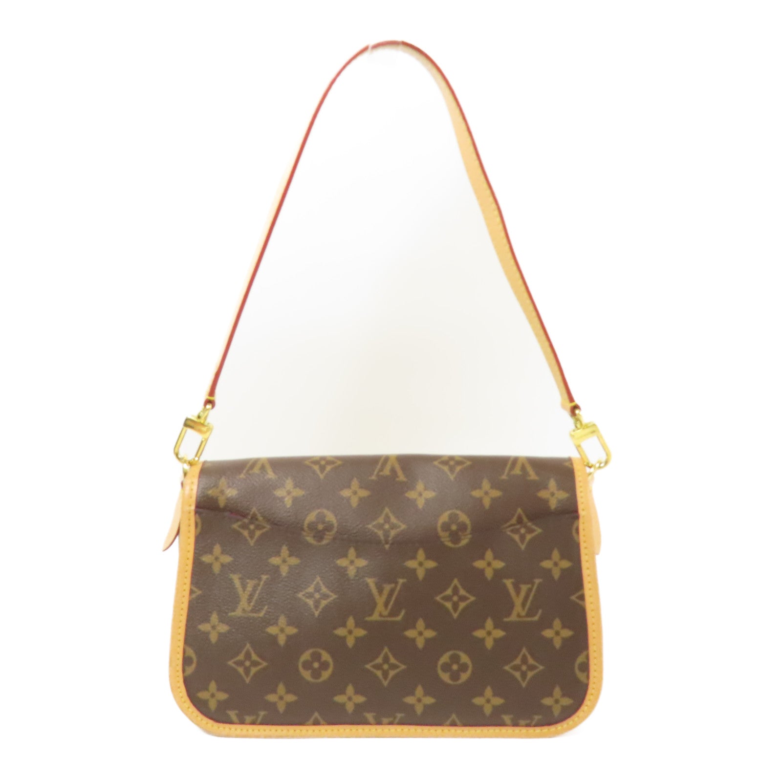 LOUIS VUITTON Monogram Diane金扣手挽肩背兩用袋