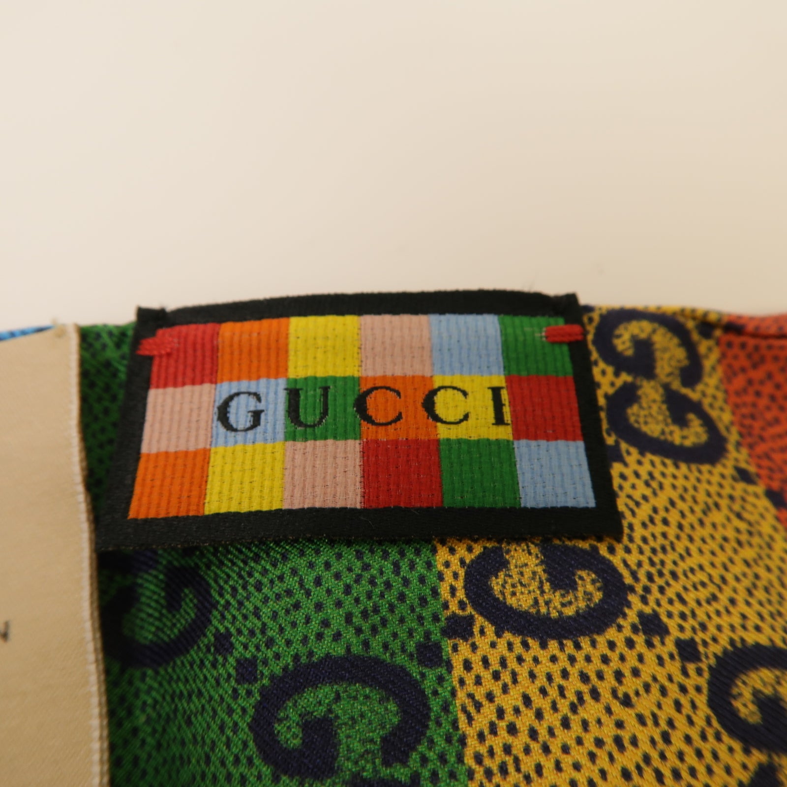 GUCCI 絲質Scarf絲巾彩色