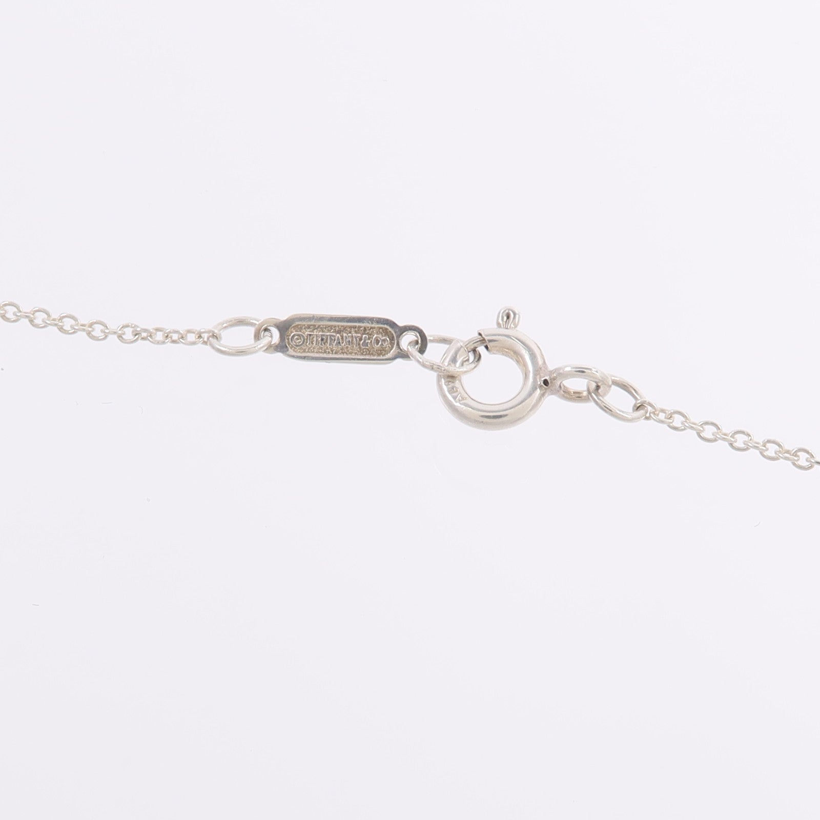 TIFFANY＆CO 925純銀1837 Interlocking Circles項鍊