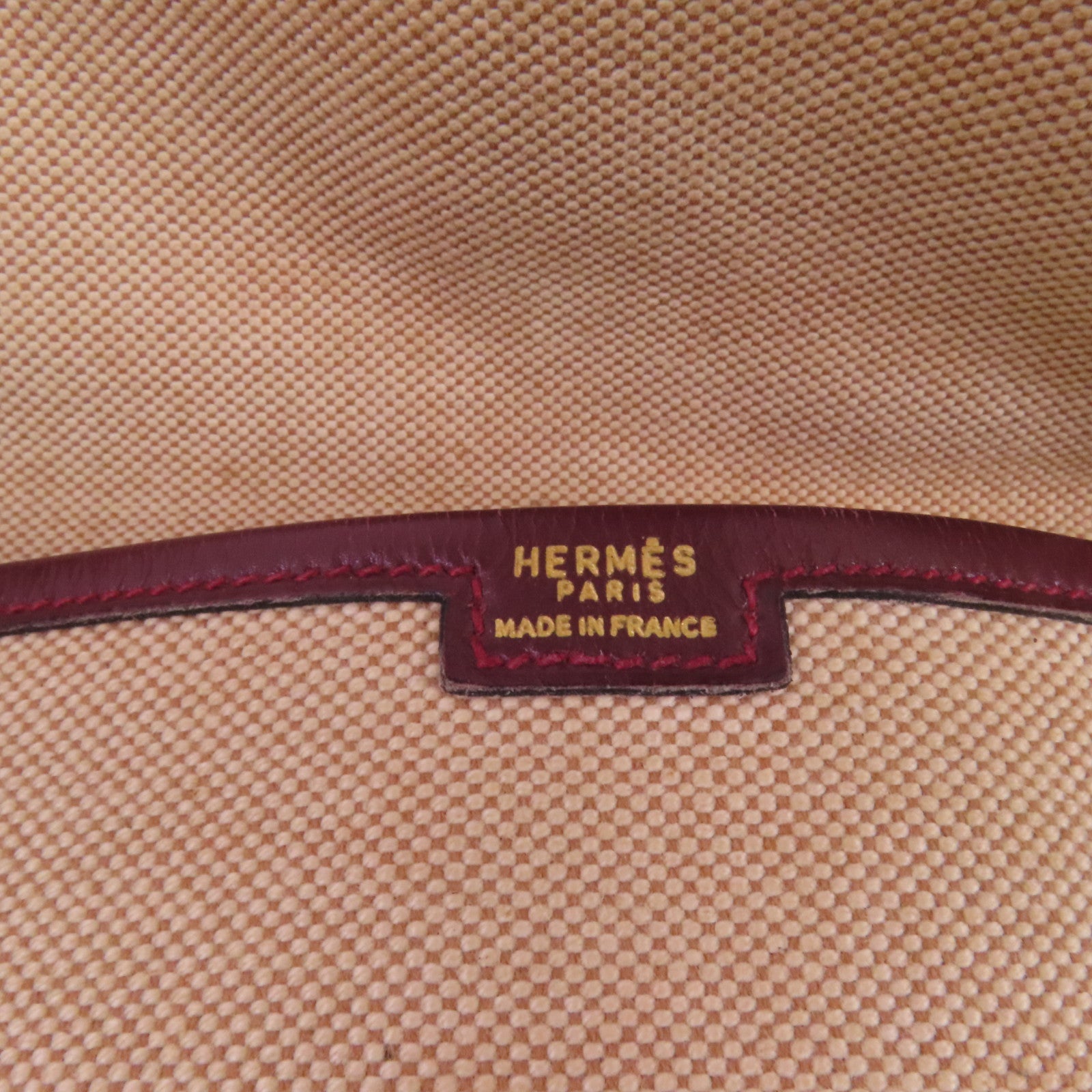 HERMES 帆布Jije GM手拿包