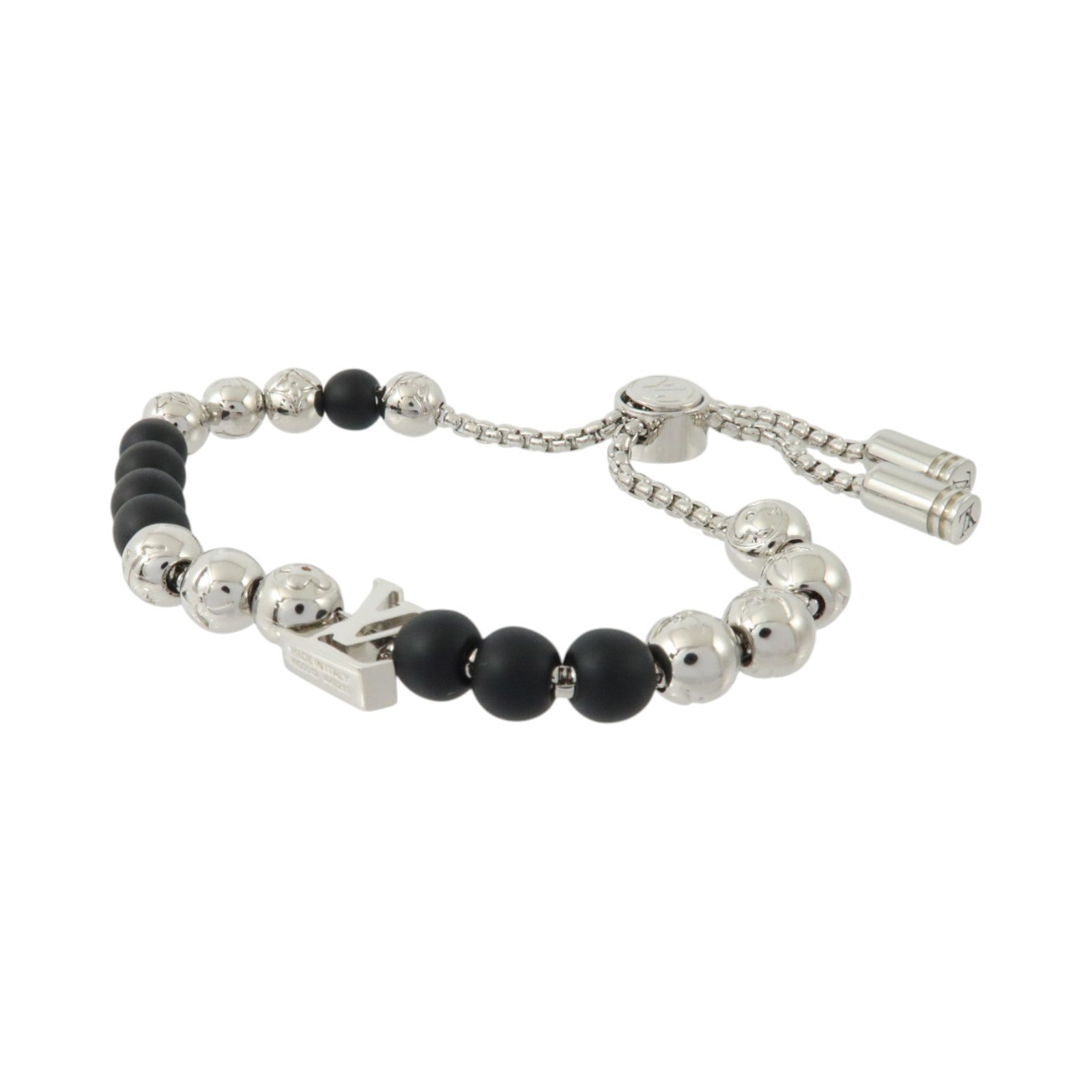 LOUIS VUITTON 金屬/PVC Monogram Beads Bracelet手鏈