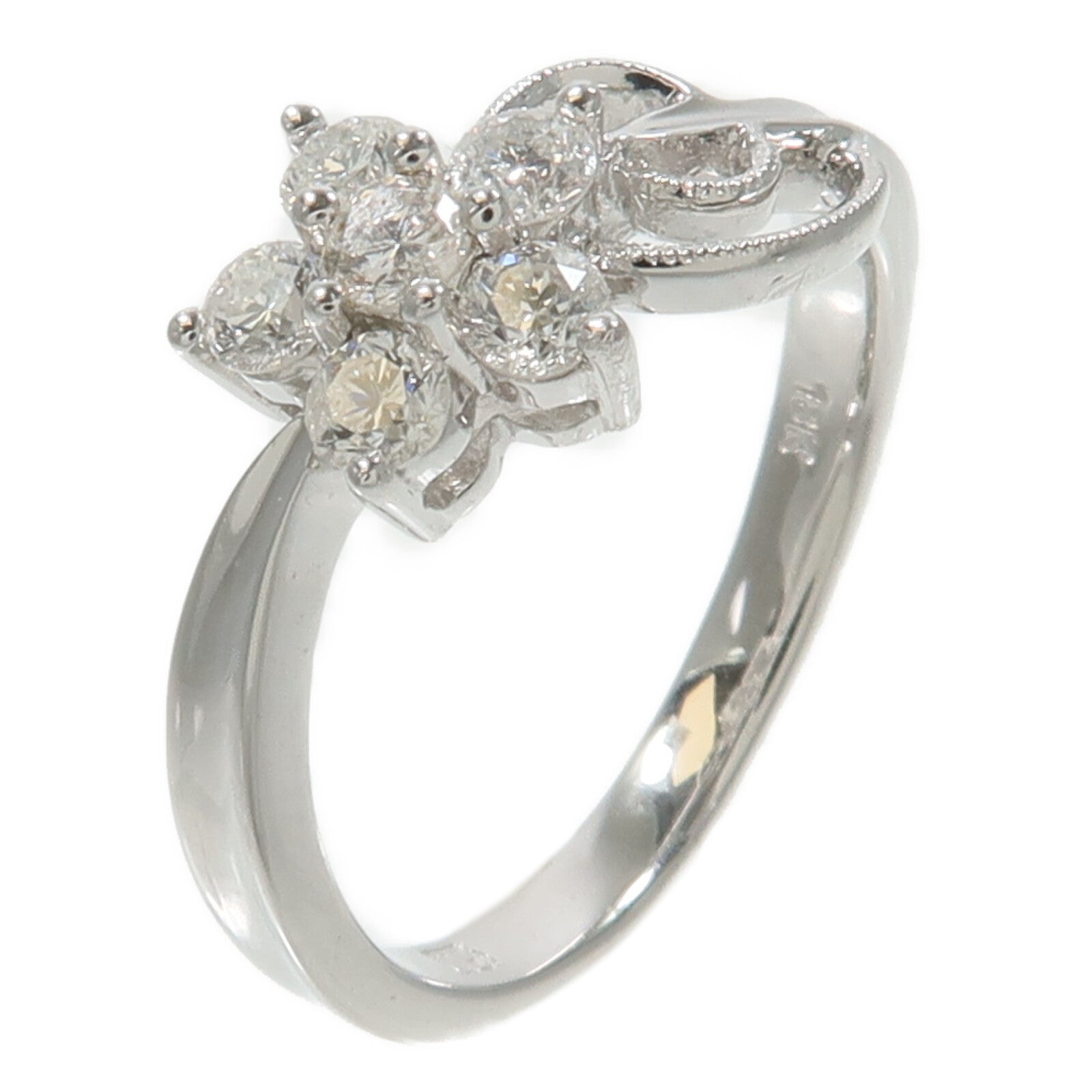 JEWELRY 18K白金Diamond Ring鑽石戒指