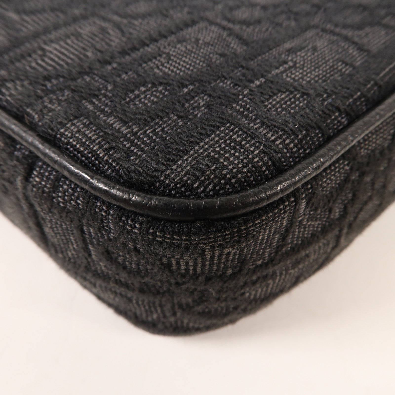 Dior 帆布Shoulder Bag銀扣肩背袋