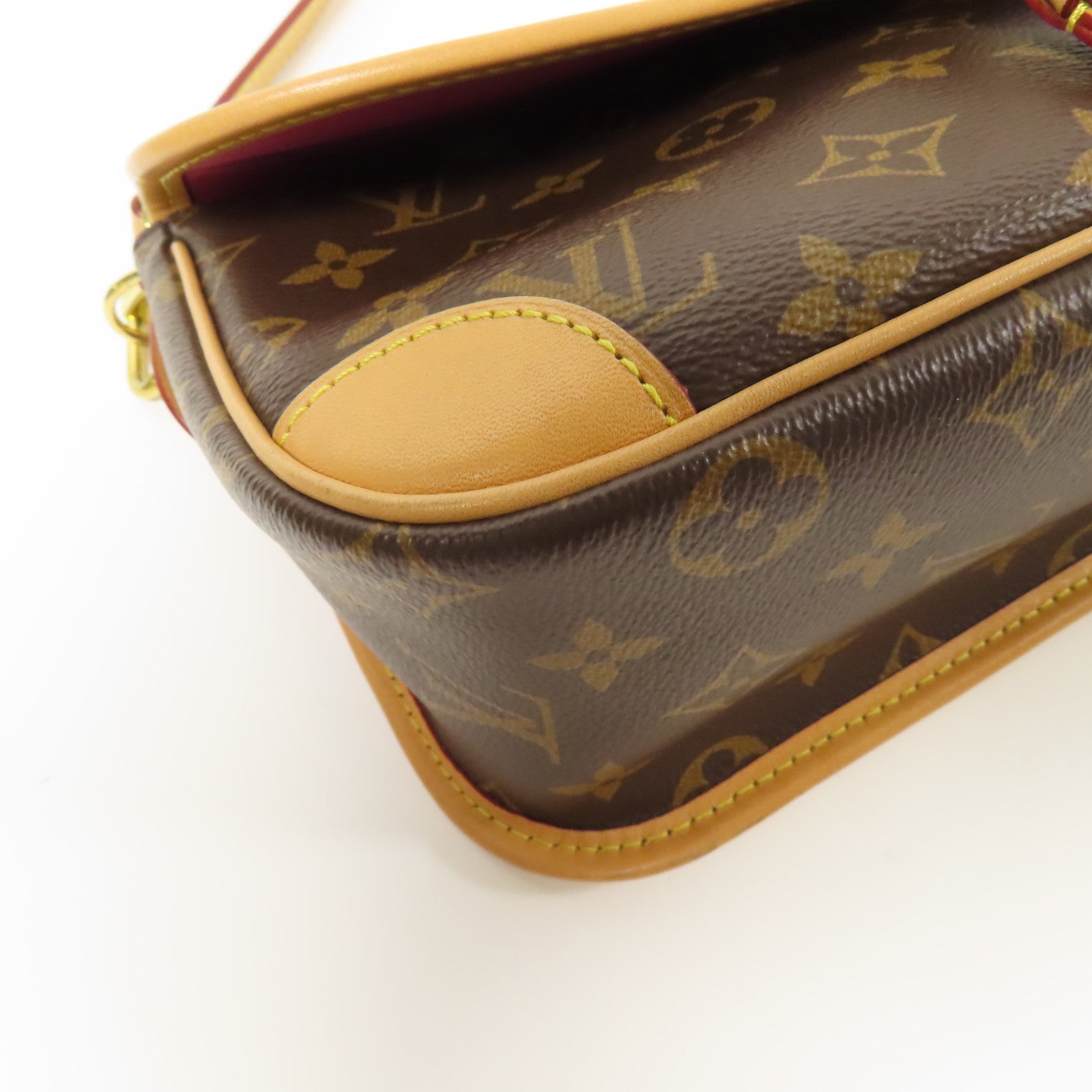 LOUIS VUITTON Monogram Diane金扣手挽肩背兩用袋