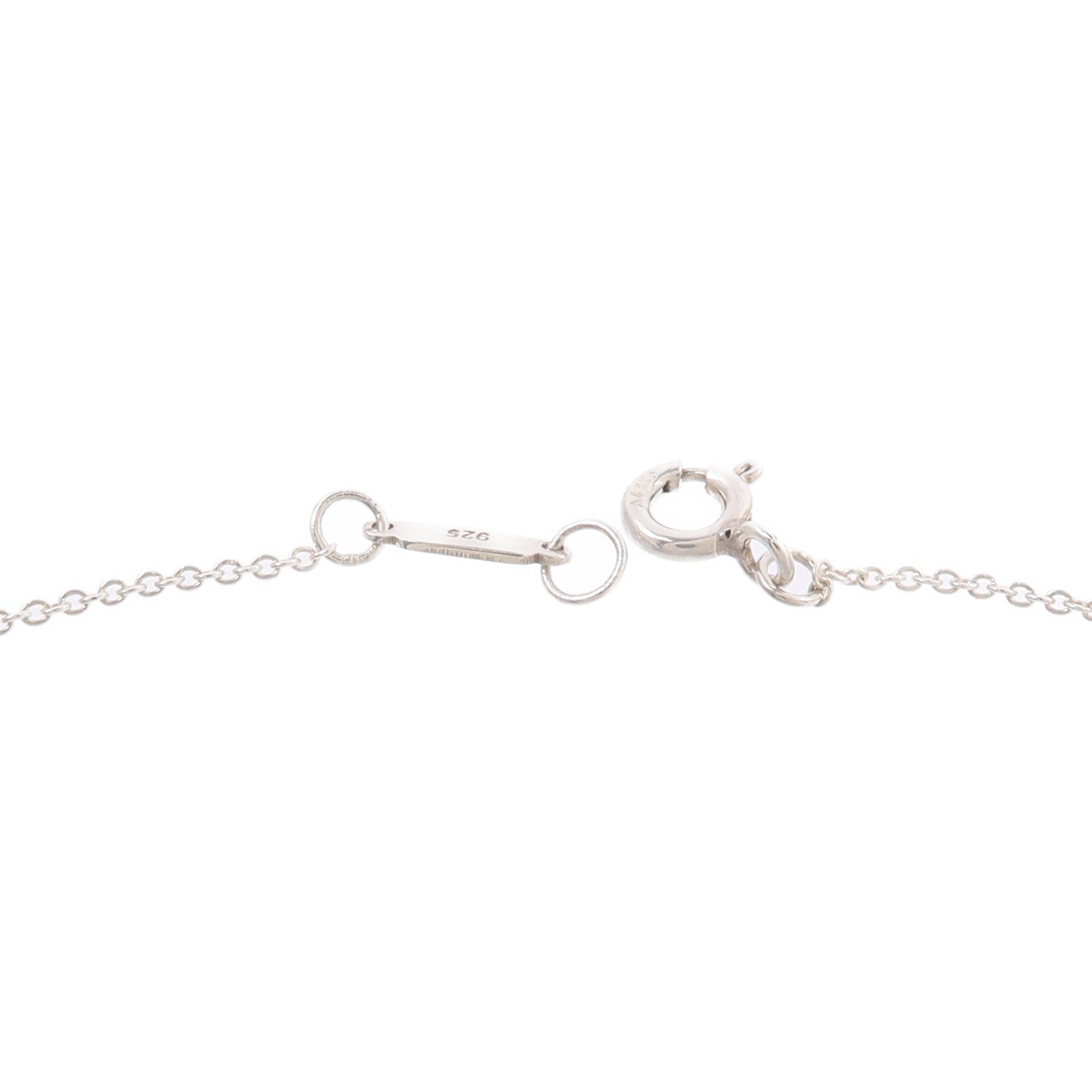 TIFFANY＆CO 925純銀1837 Interlocking Circles項鍊