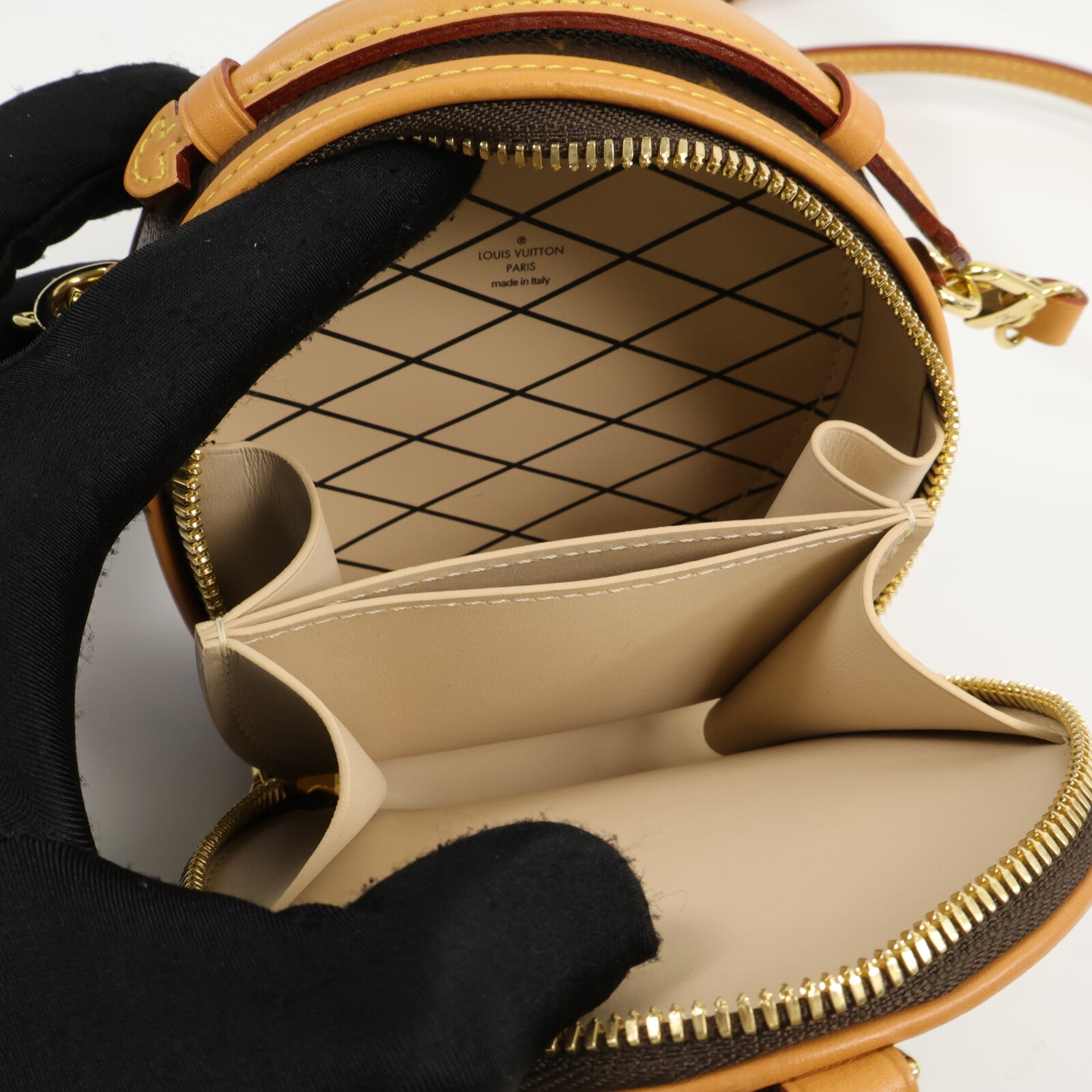 LOUIS VUITTON Monogram Mini Boite Chapeau手挽肩背兩用袋
