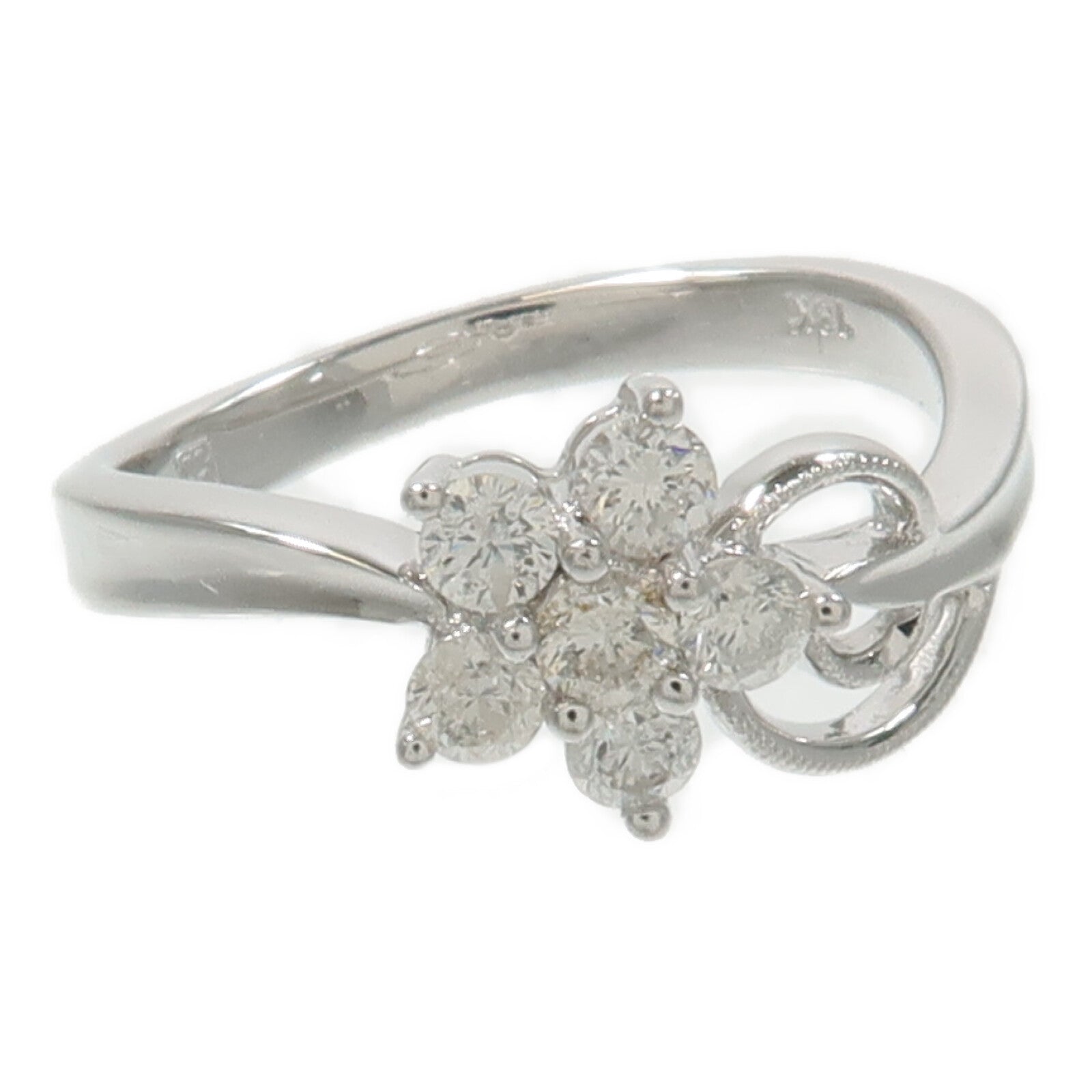JEWELRY 18K白金Diamond Ring鑽石戒指