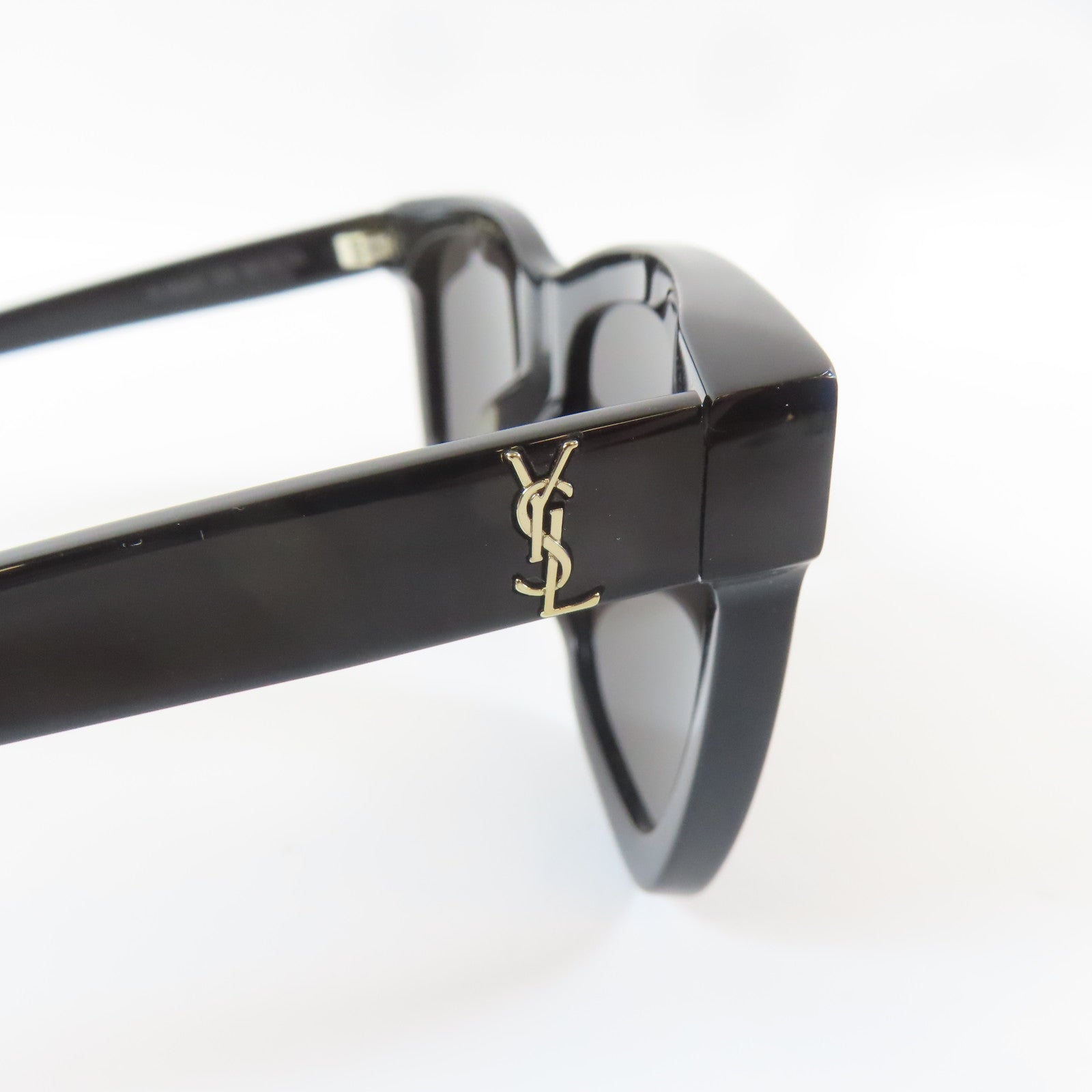 SAINT LAURENT PVC Sunglasses太陽眼鏡黑色
