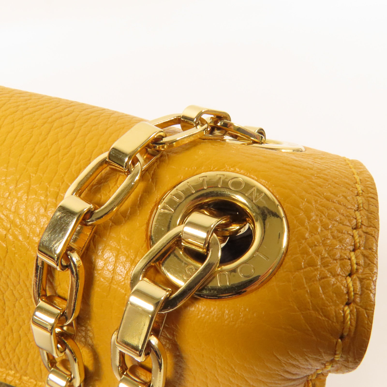 LOUIS VUITTON Monogram Pallas Chain Bag金扣鏈帶肩背袋