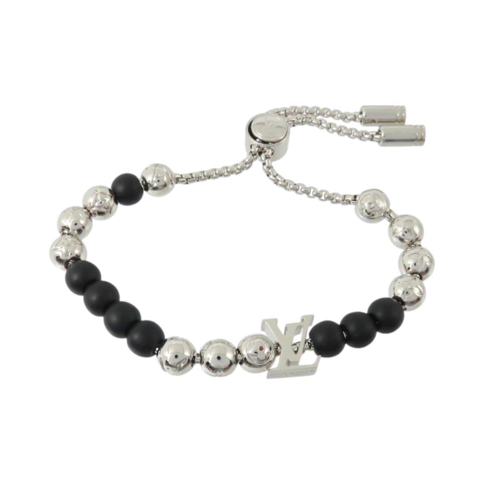 LOUIS VUITTON 金屬/PVC Monogram Beads Bracelet手鏈