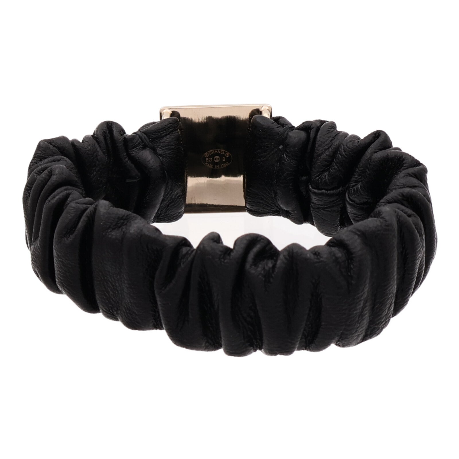 CHANEL 羊皮皮革Hair Band髮帶