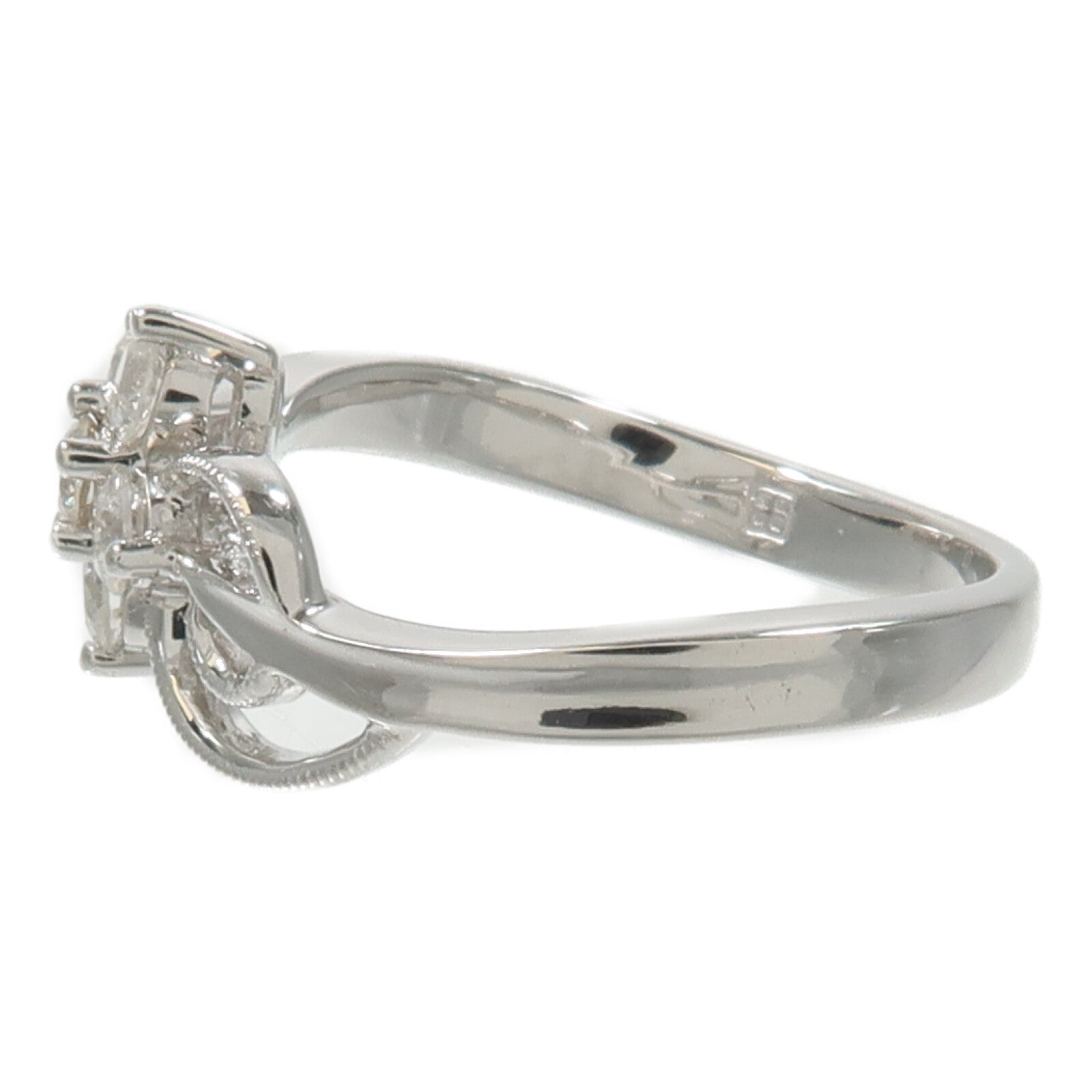 JEWELRY 18K白金Diamond Ring鑽石戒指