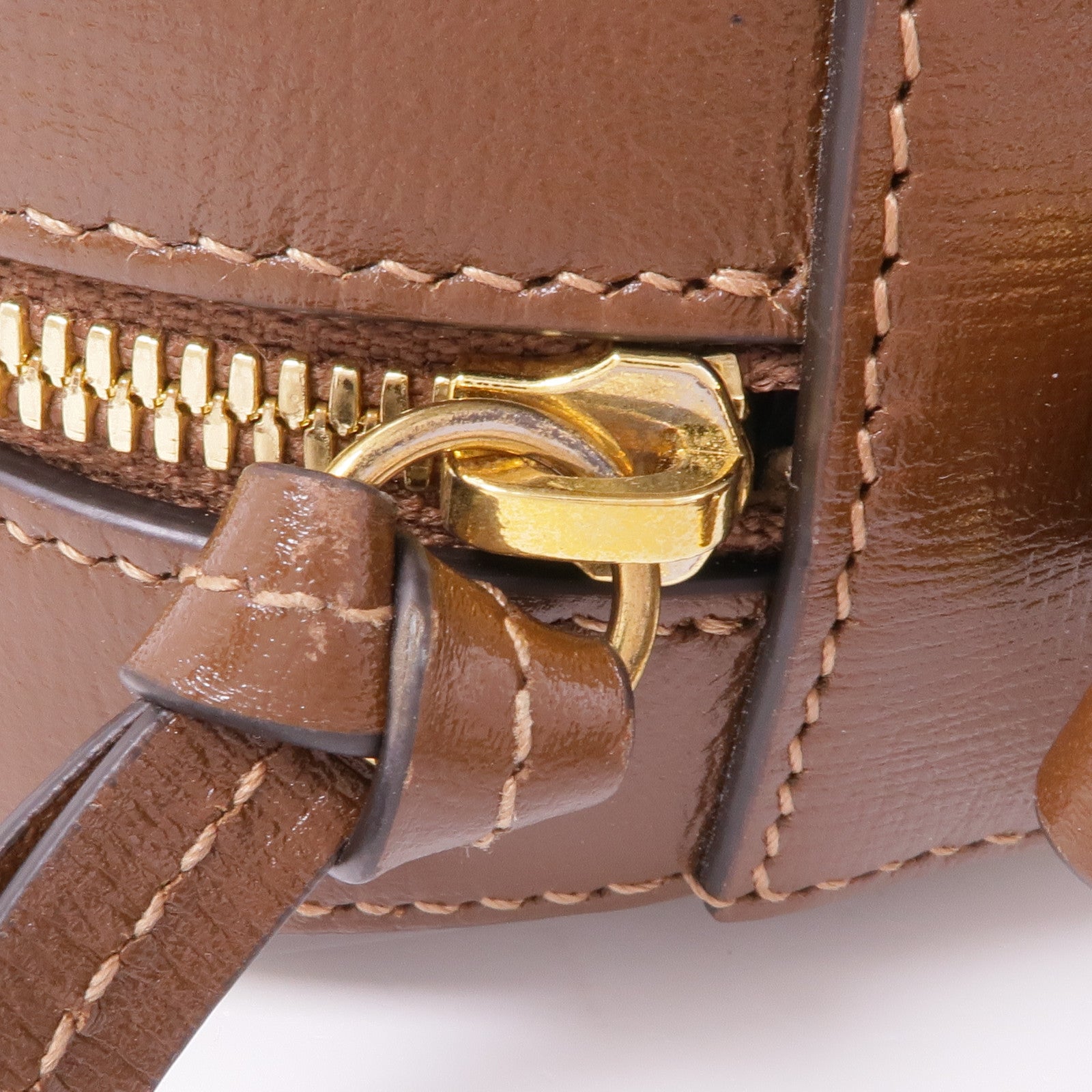 GUCCI 塗層帆布/皮革Horsebit 1955金扣肩背袋