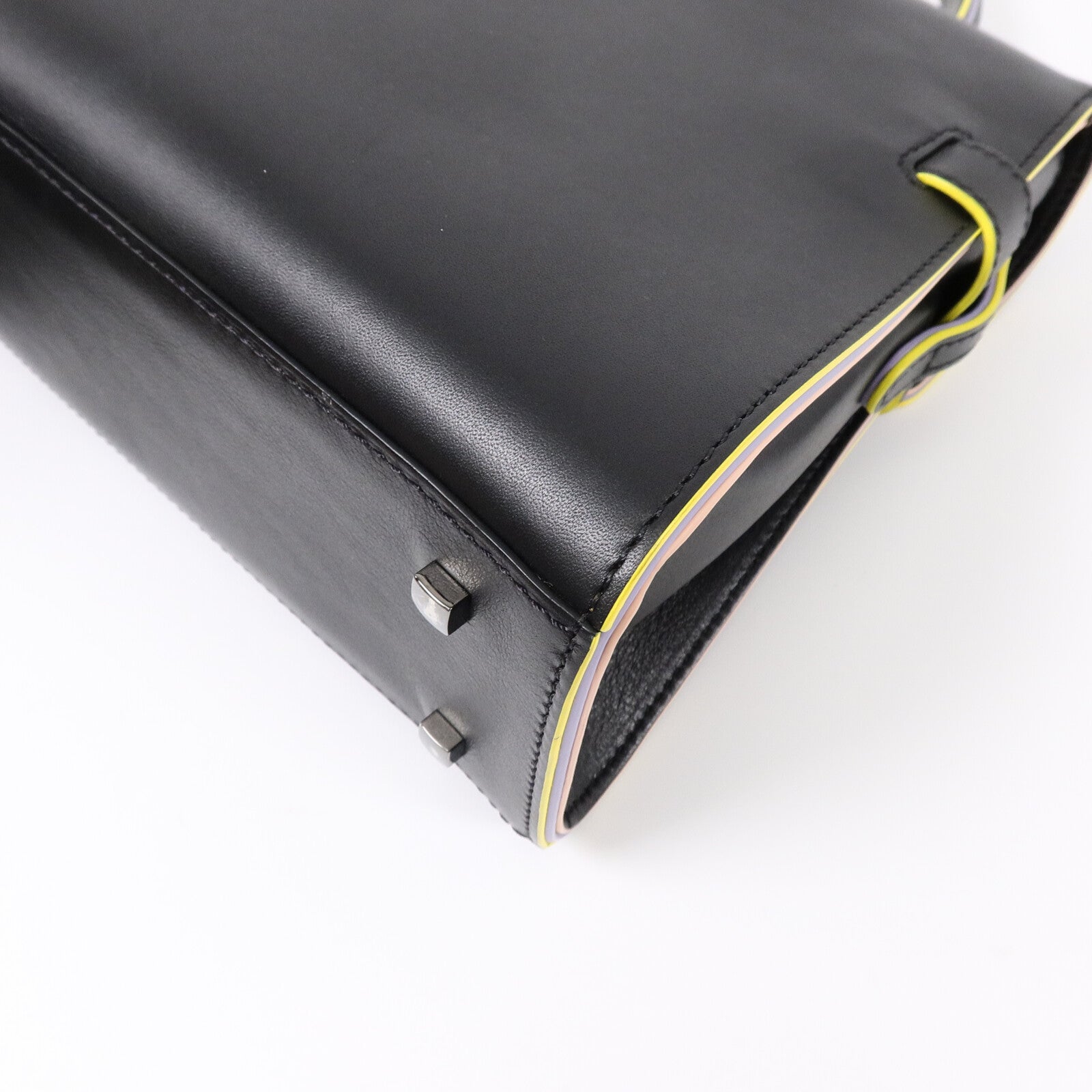 Delvaux 牛皮皮革Tempete MM手挽肩背兩用袋