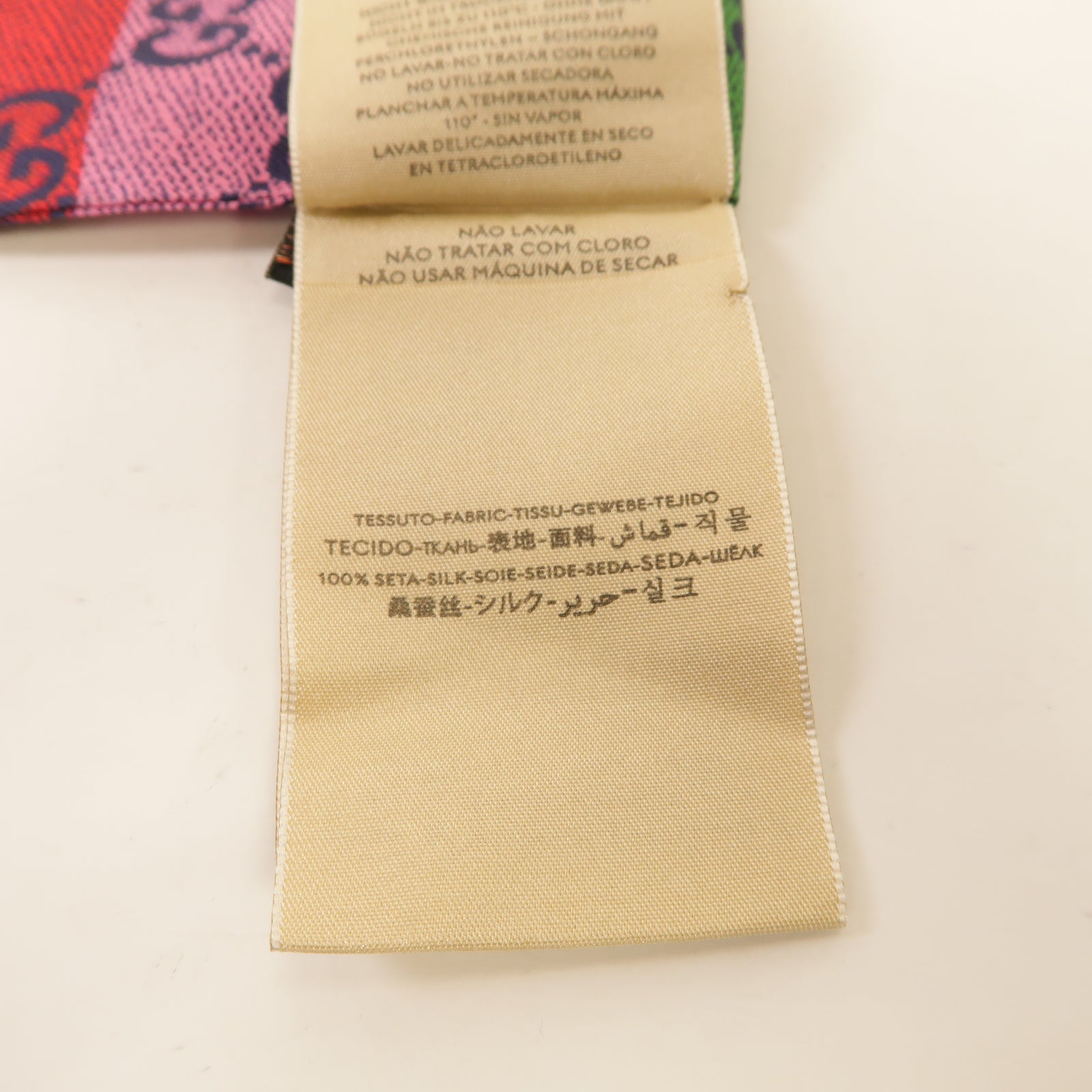 GUCCI 絲質Scarf絲巾彩色