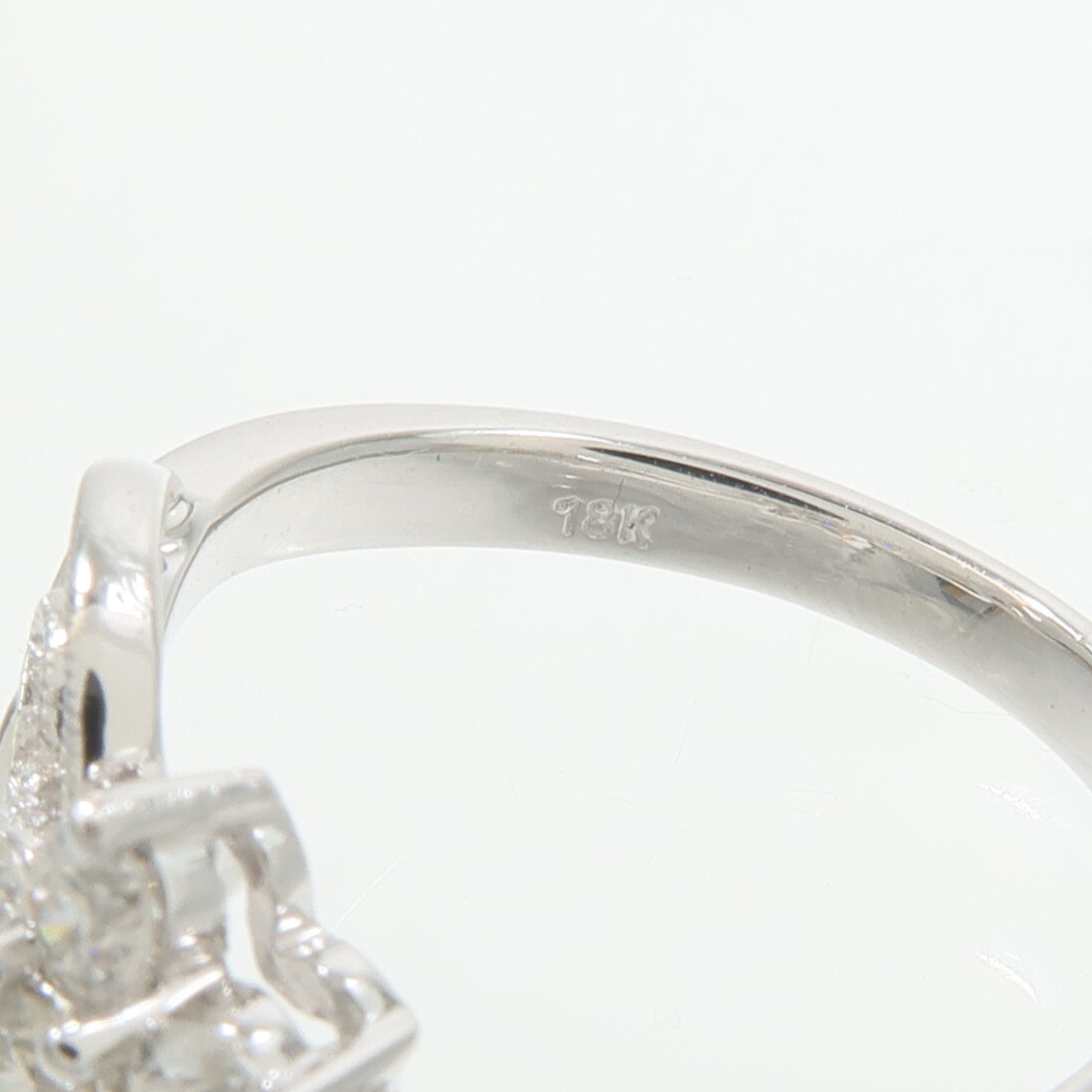 JEWELRY 18K白金Diamond Ring鑽石戒指
