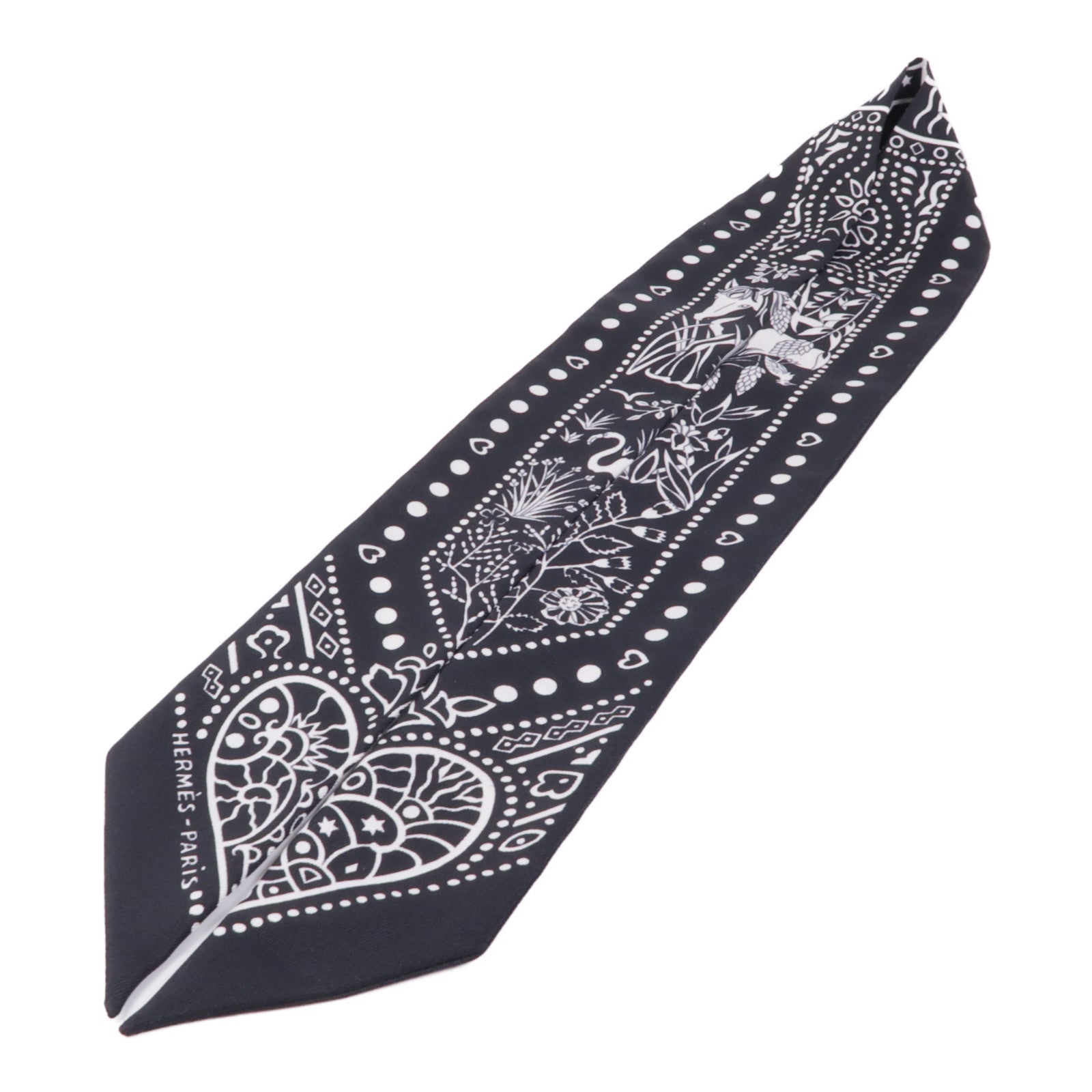 HERMES【激減優惠】 絲質Twilly絲巾