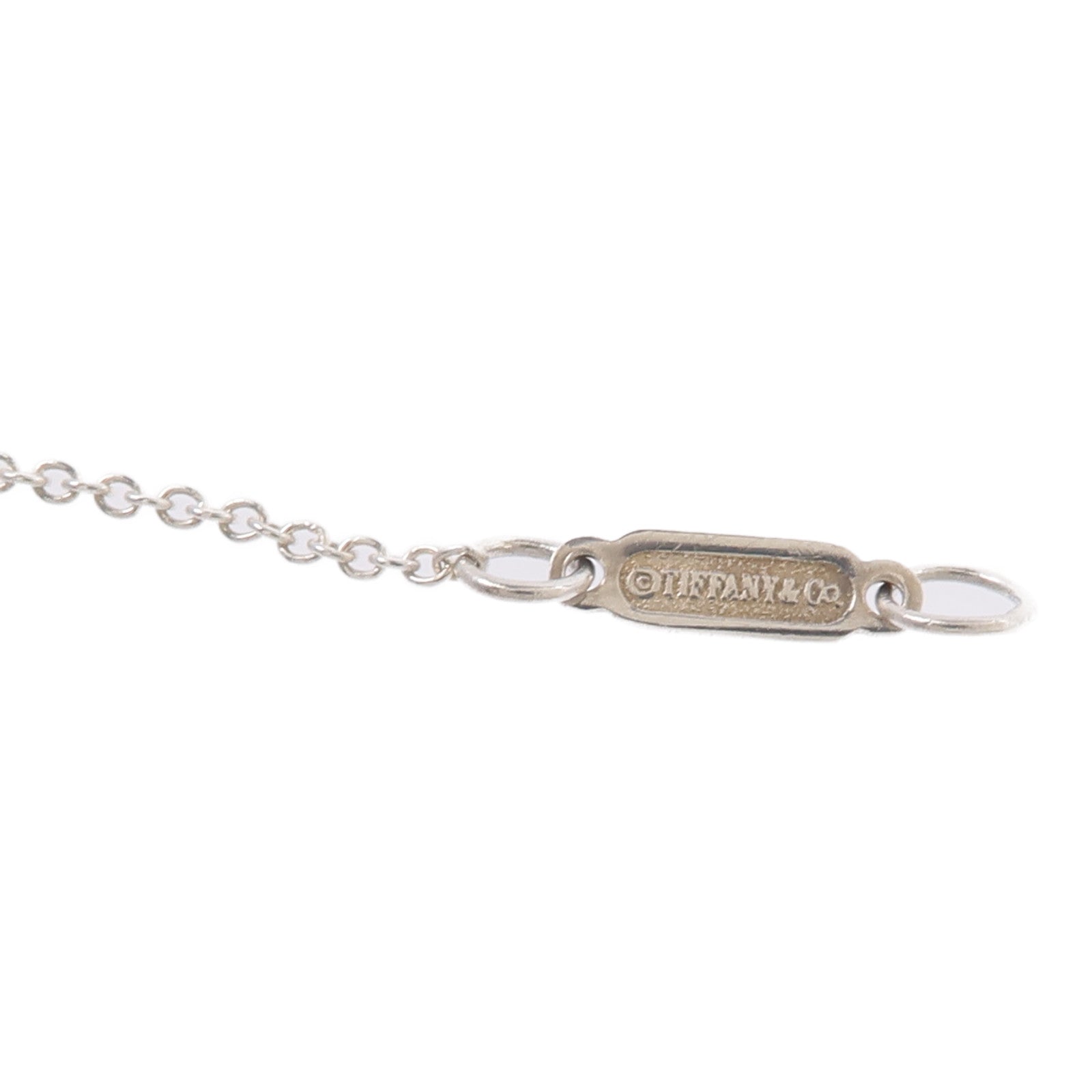 TIFFANY＆CO 925純銀1837 Interlocking Circles項鍊