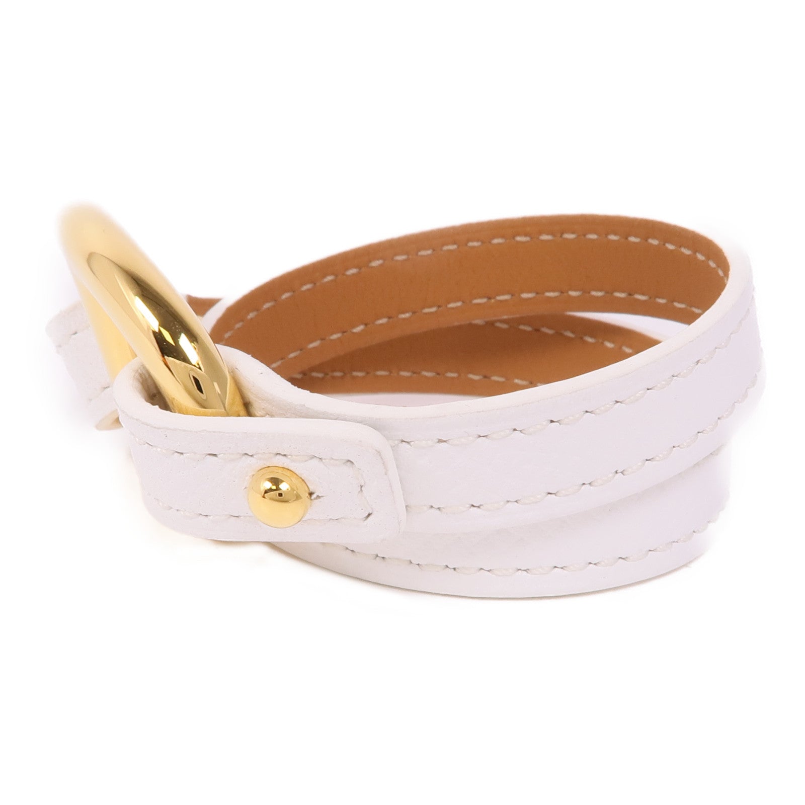 HERMES Epsom皮革Granville Double Tour金扣手帶