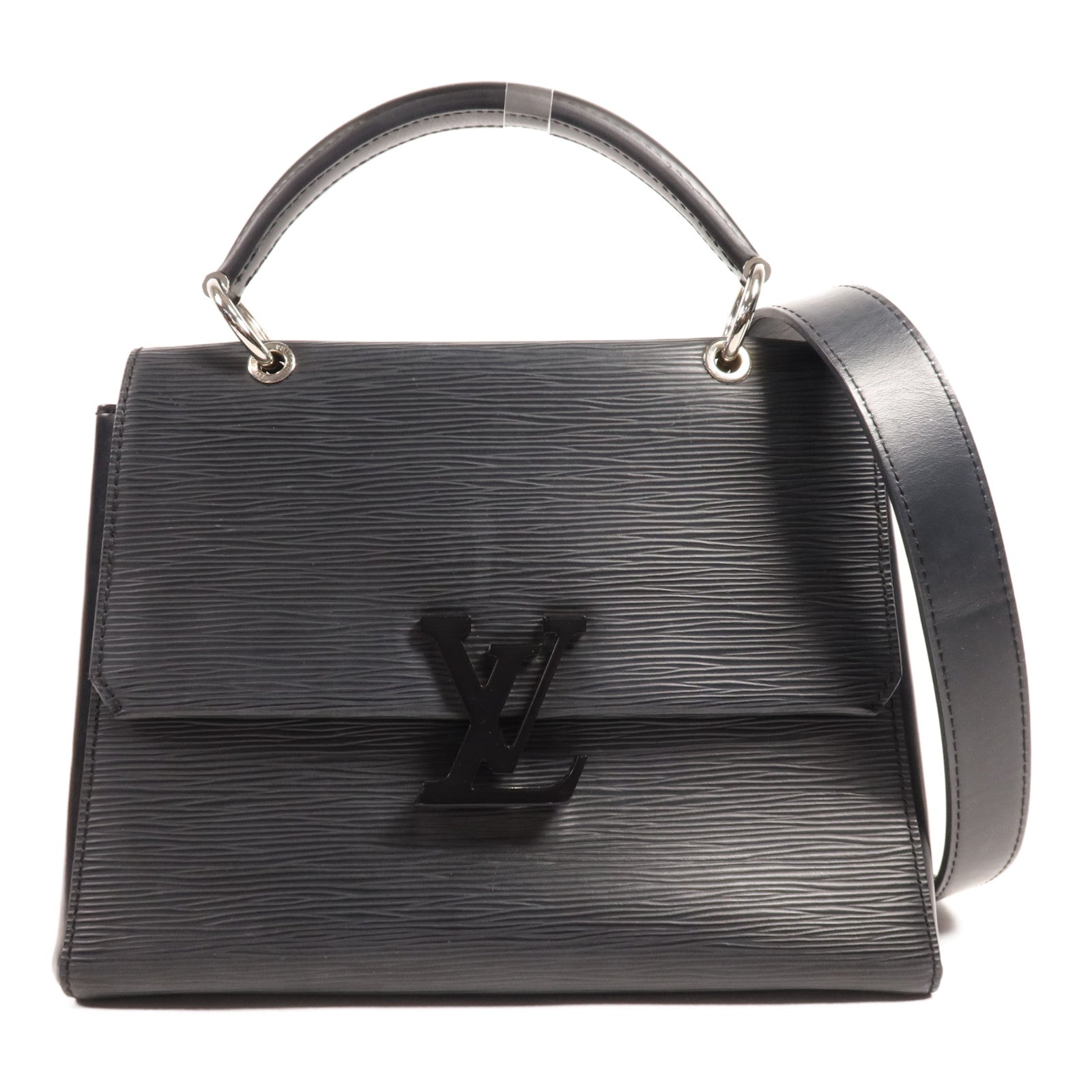 LOUIS VUITTON Epi Grenelle PM銀扣手挽肩背兩用袋