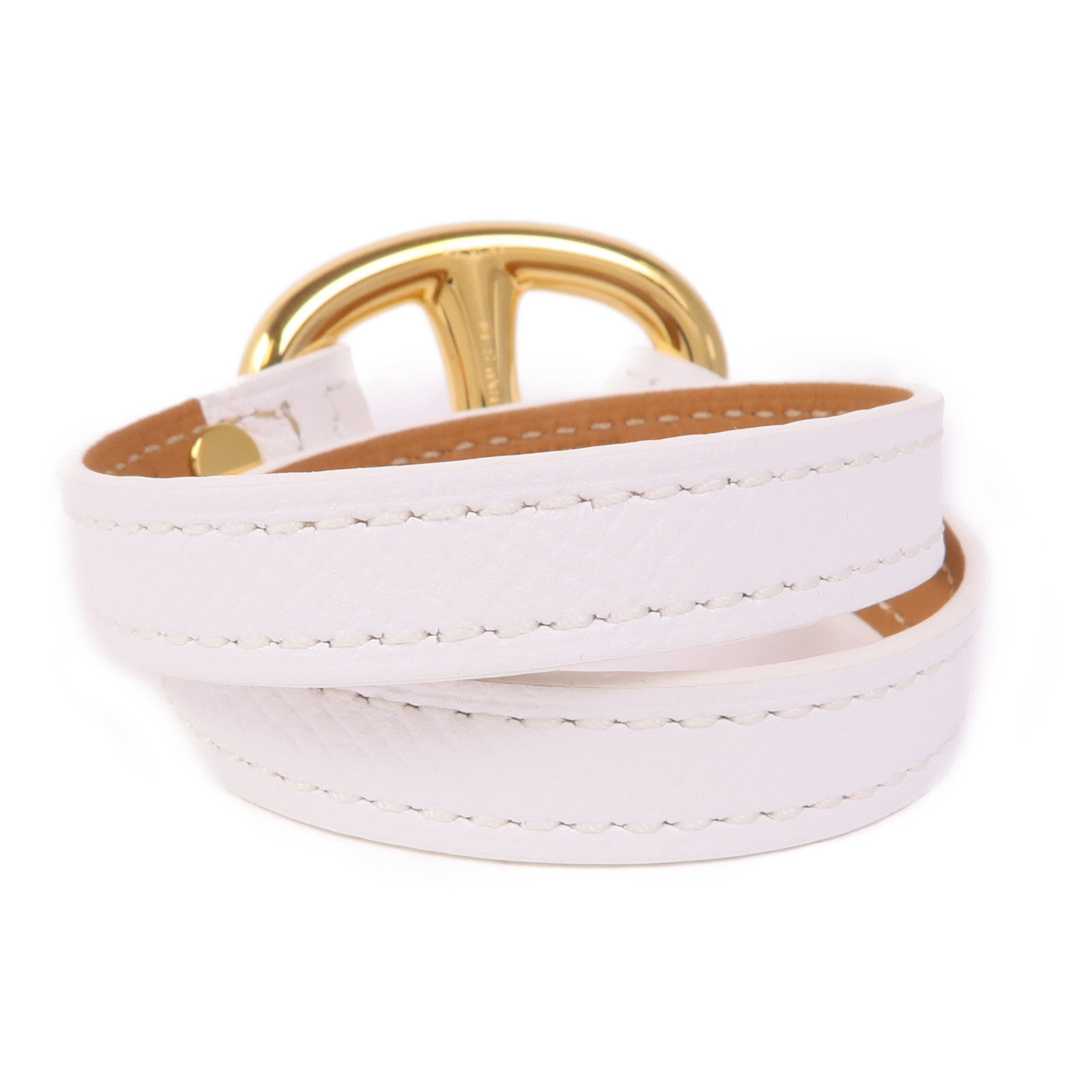 HERMES Epsom皮革Granville Double Tour金扣手帶