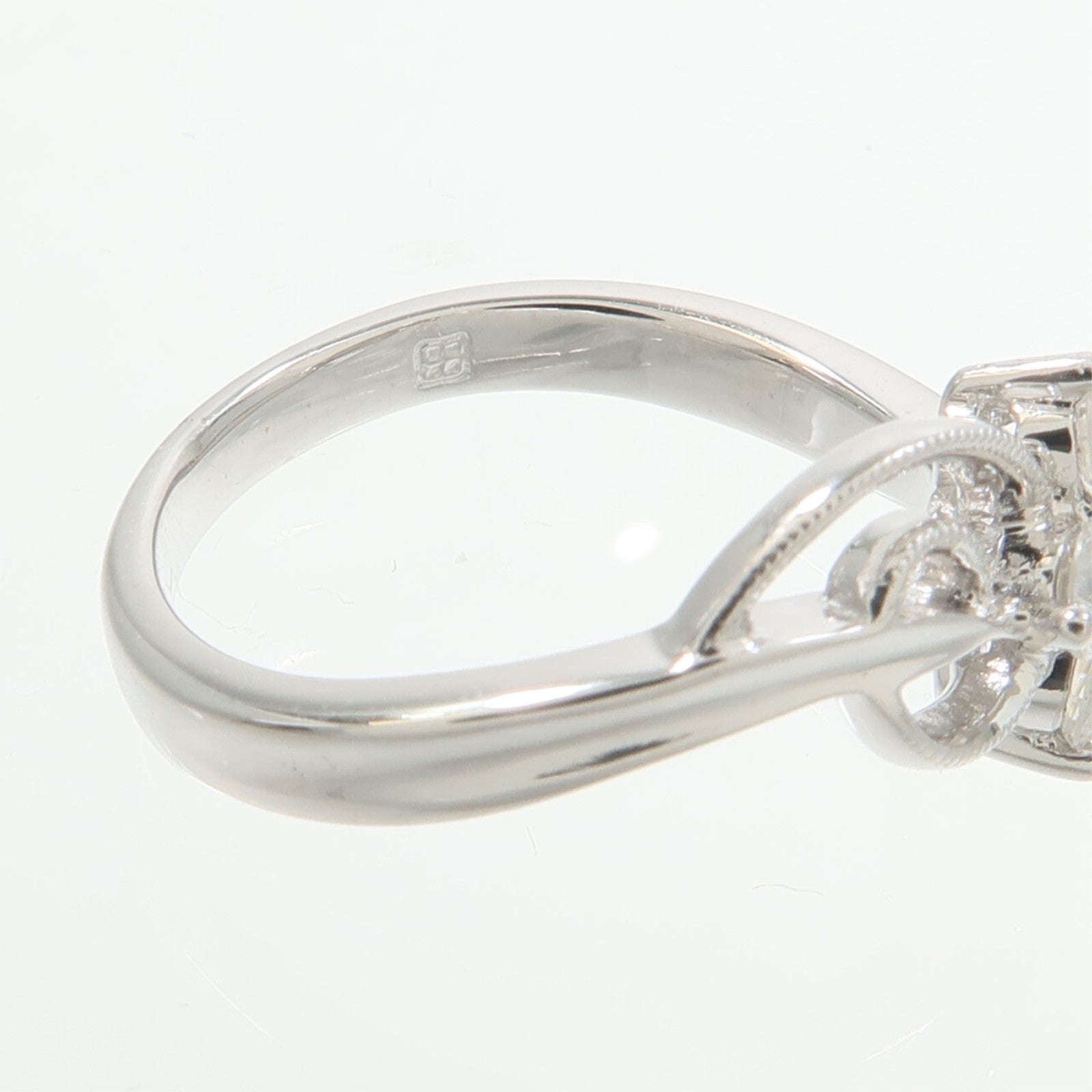 JEWELRY 18K白金Diamond Ring鑽石戒指
