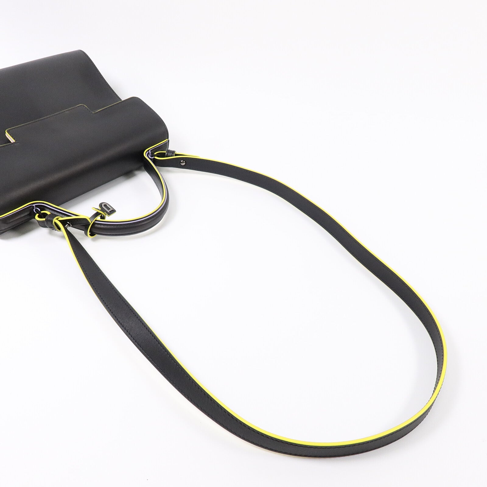 Delvaux 牛皮皮革Tempete MM手挽肩背兩用袋