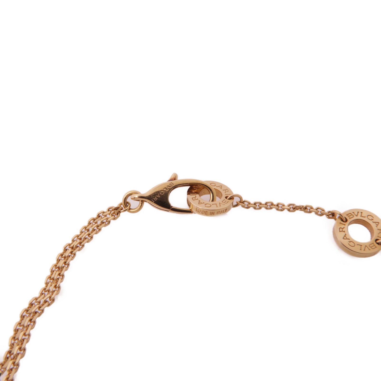 BVLGARI 18K玫瑰金Divas Dream Bracelet鑽石手鏈