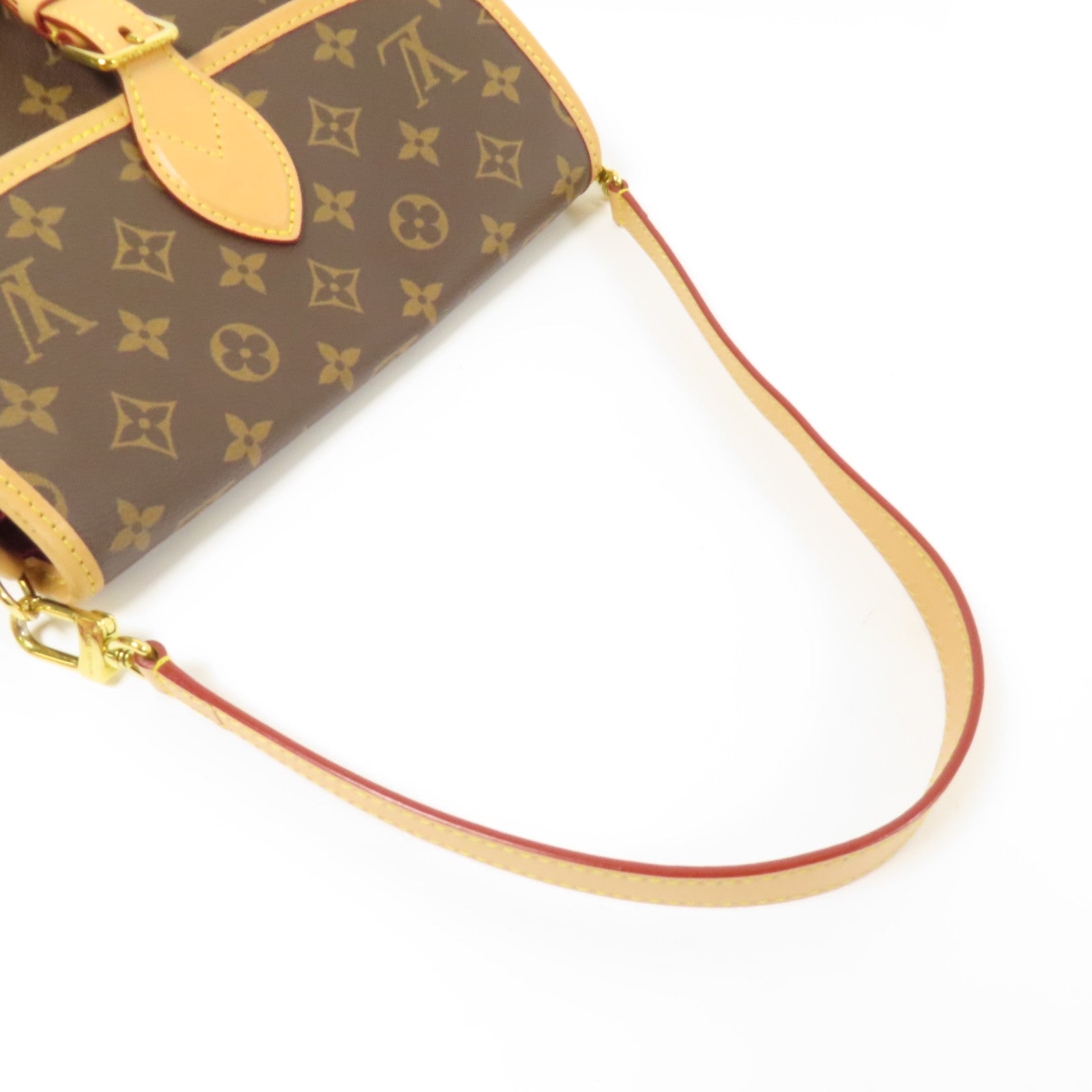 LOUIS VUITTON Monogram Diane金扣手挽肩背兩用袋