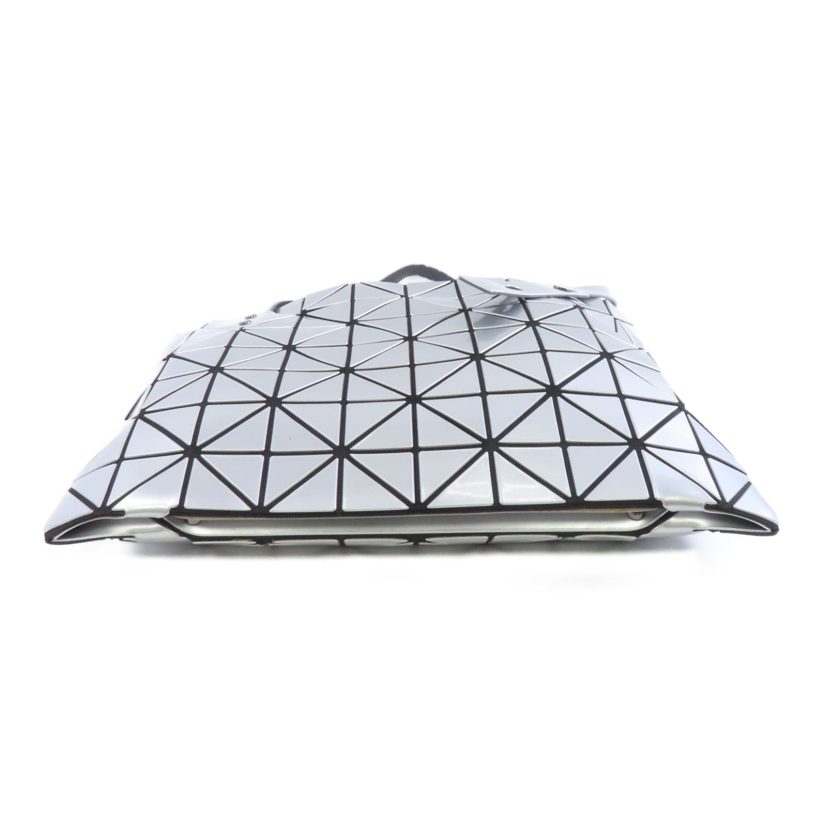 ISSEY MIYAKE PVC ISSEY MIYAKE Bao Bao銀扣手挽袋銀色