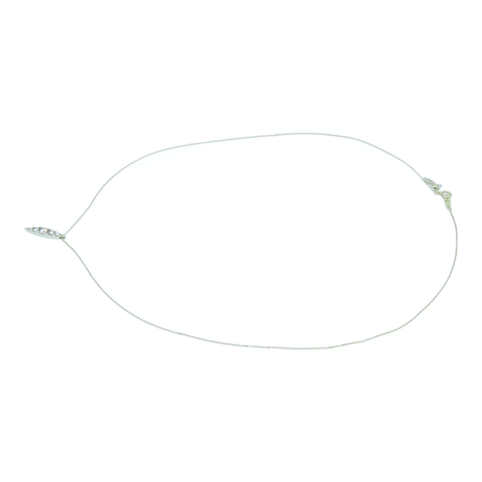 JEWELRY 【激減優惠】18K白金/黃金Diamond Necklace 0.14ct鑽石項鍊