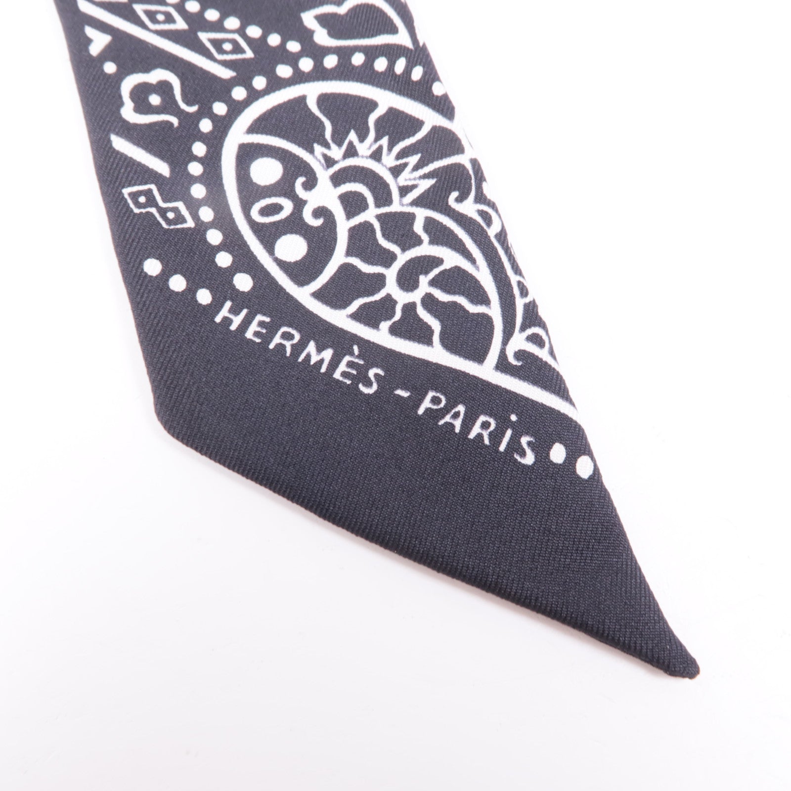 HERMES 絲質Twilly絲巾