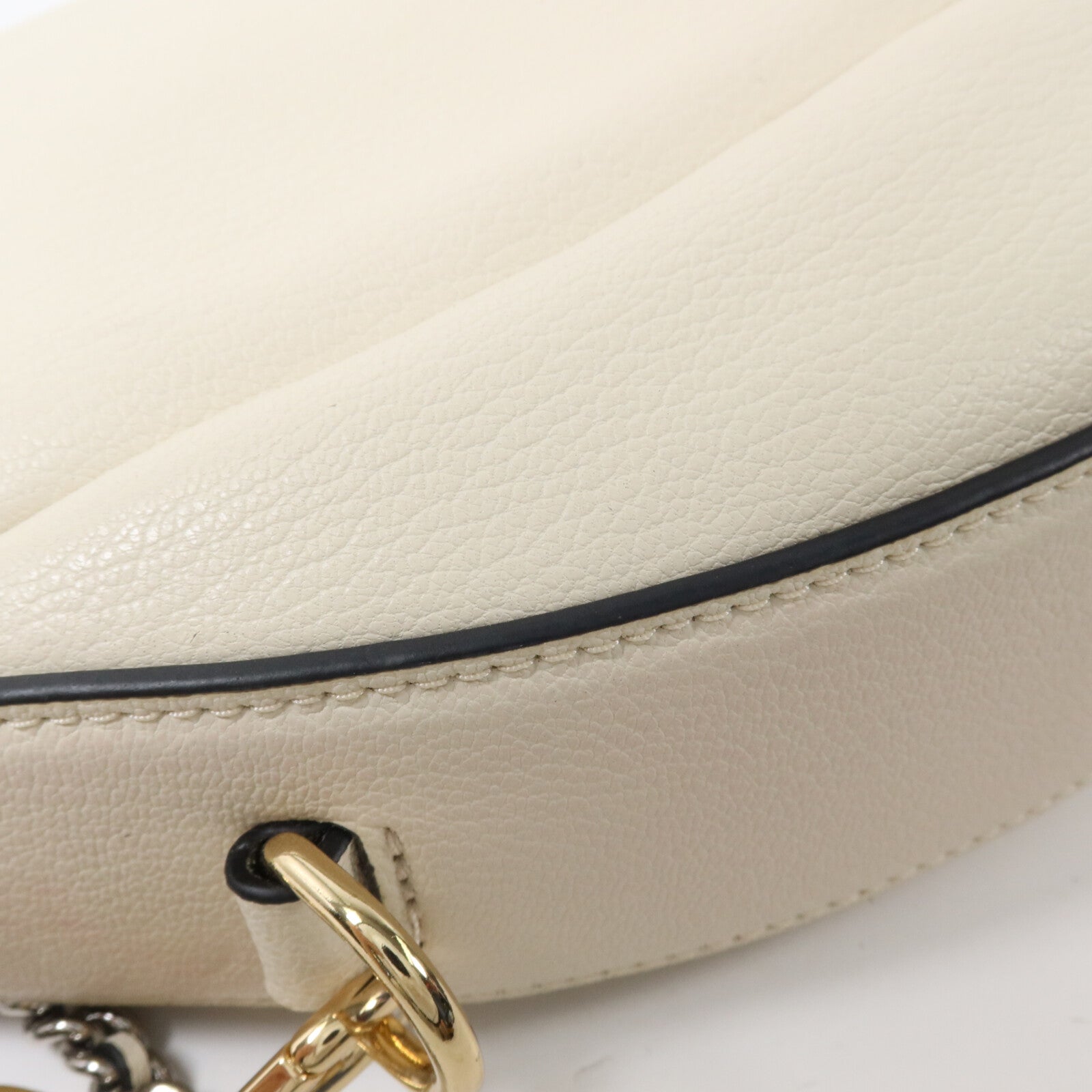 MARC JACOBS 牛皮皮革The Eclipse Shoulder Bag鏈帶肩背袋