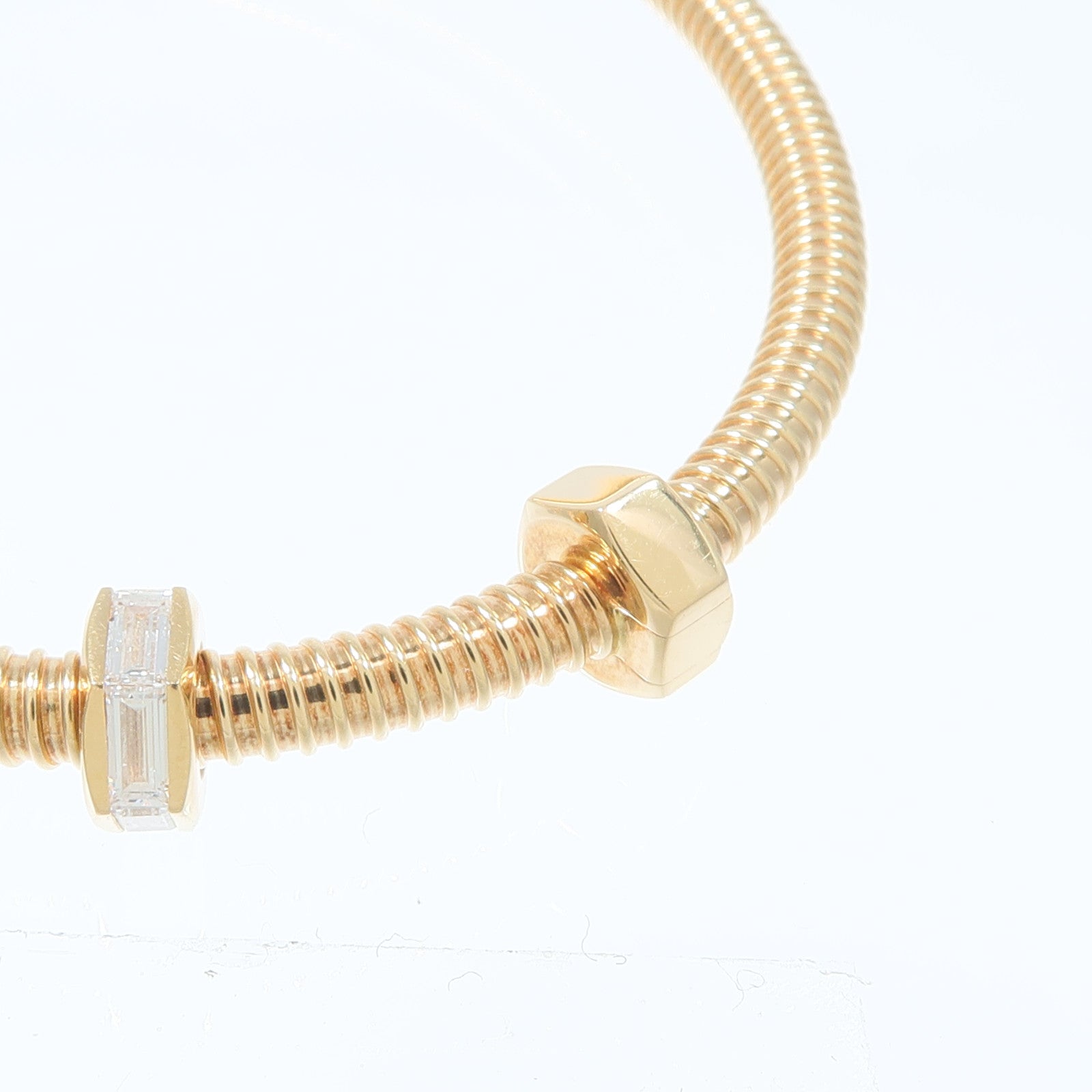 CARTIER 18K玫瑰金Ecrou DE Cartier Bracelet鑽石手鏈