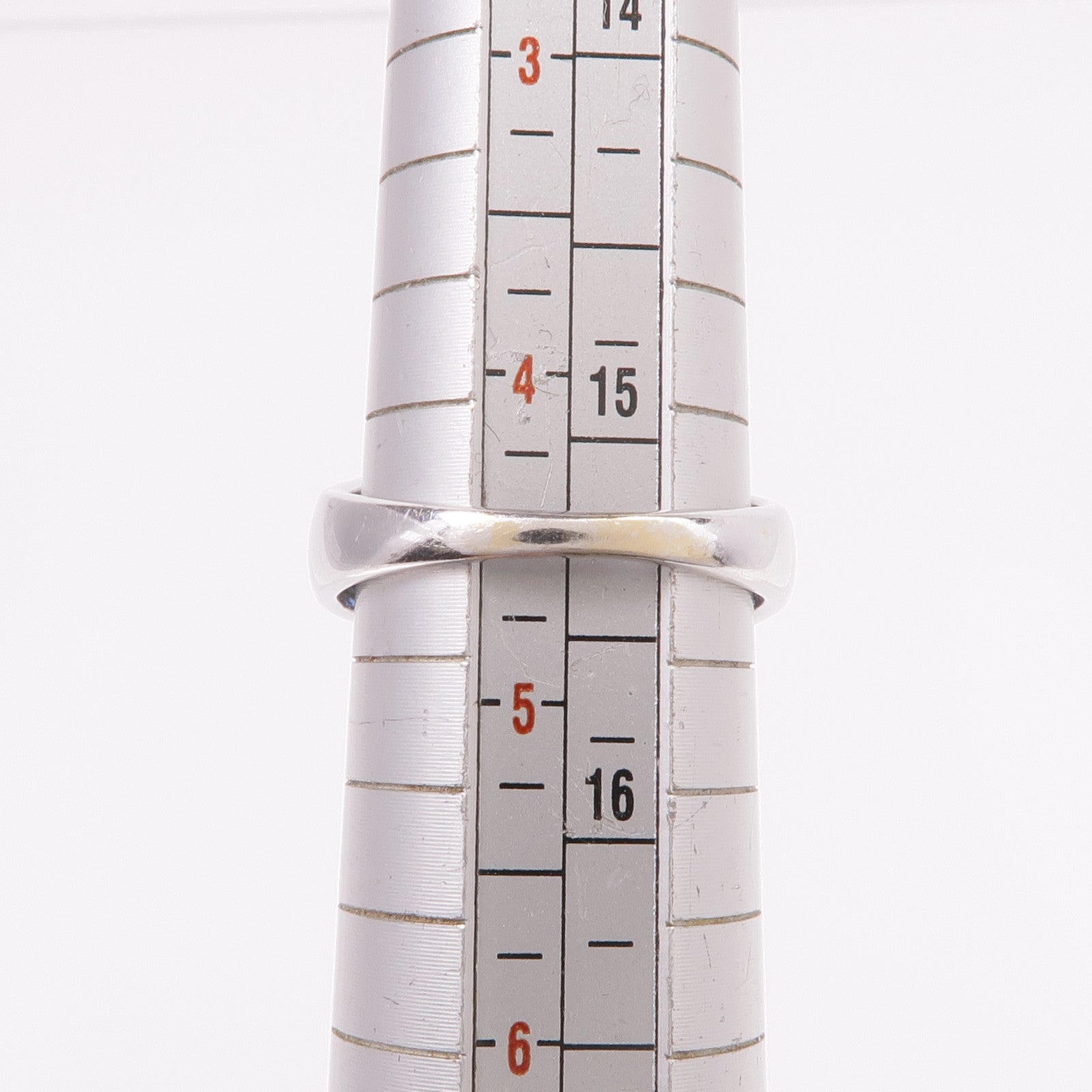 JEWELRY 18K白金Sapphire Diamond Ring藍寶石/鑽石戒指US#4.5