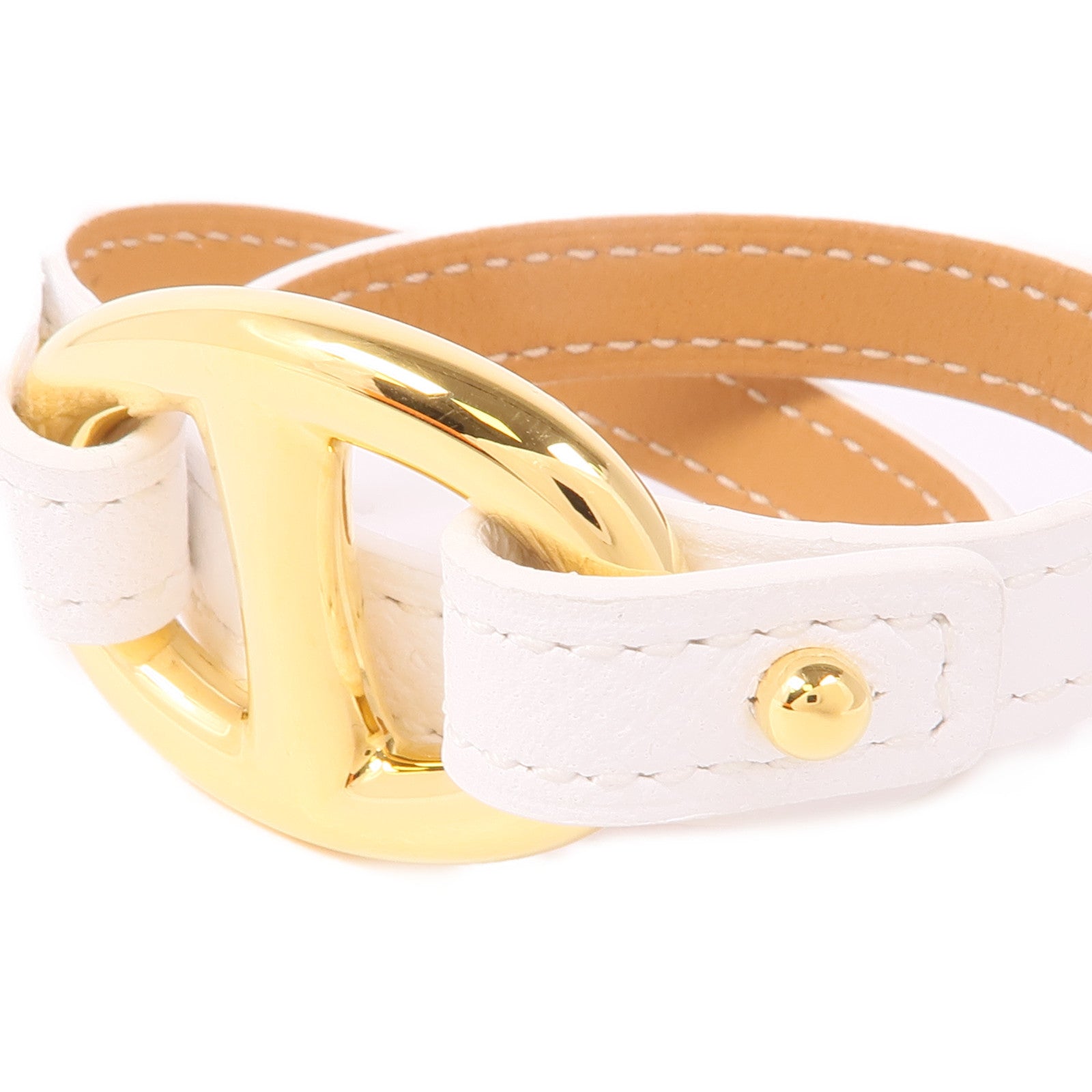 HERMES Epsom皮革Granville Double Tour金扣手帶
