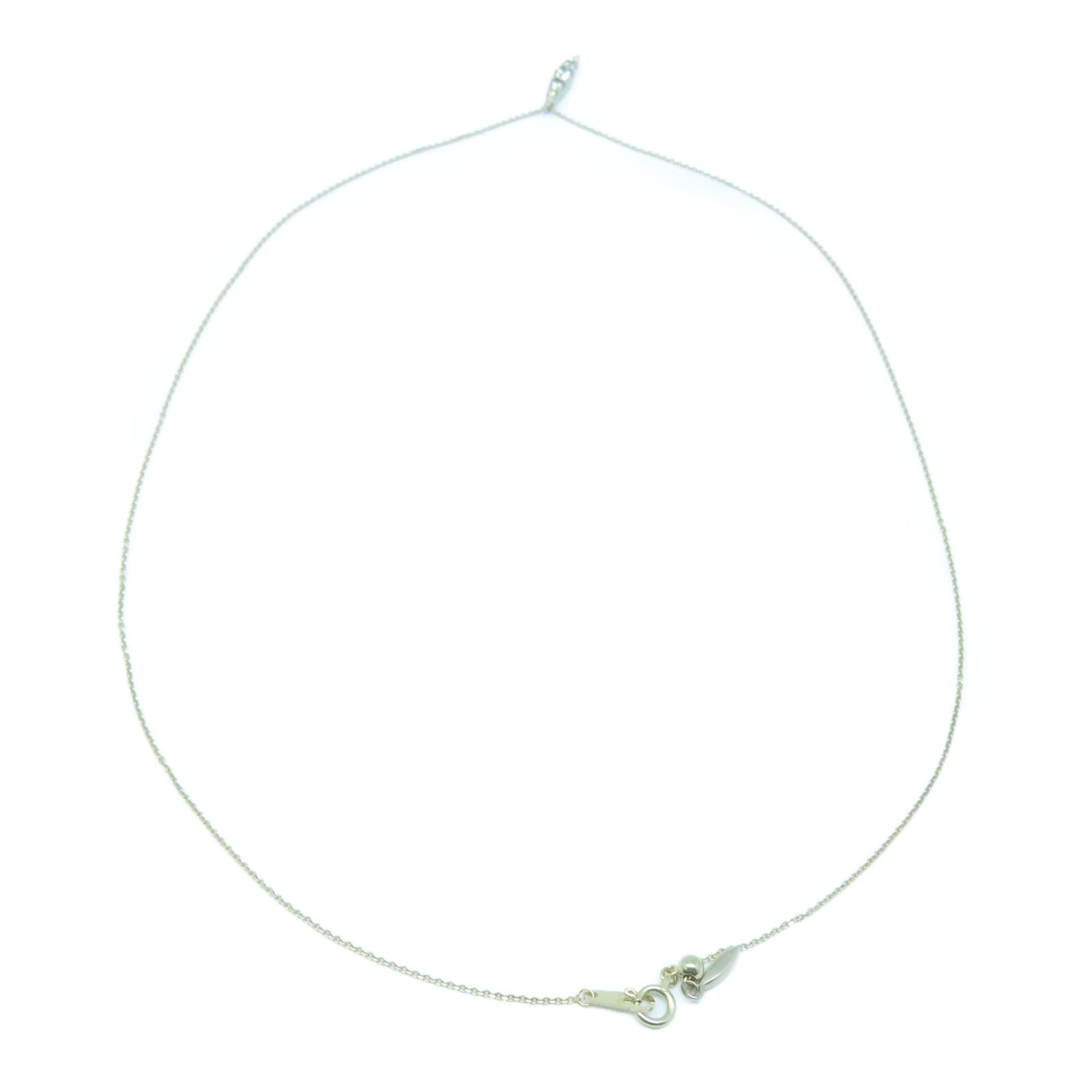 JEWELRY 【激減優惠】18K白金/黃金Diamond Necklace 0.14ct鑽石項鍊