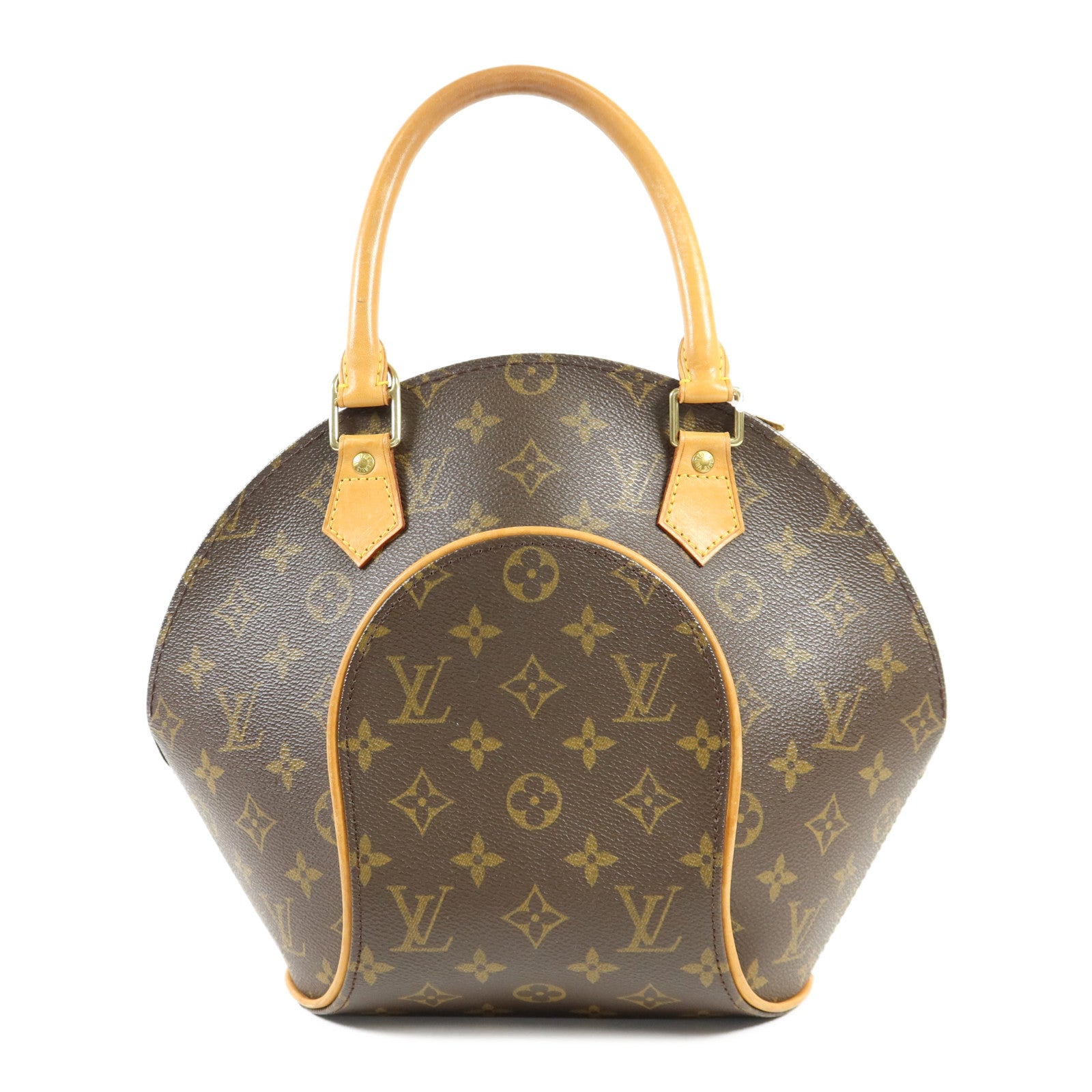 LOUIS VUITTON Monogram Elipse MM金扣手挽袋