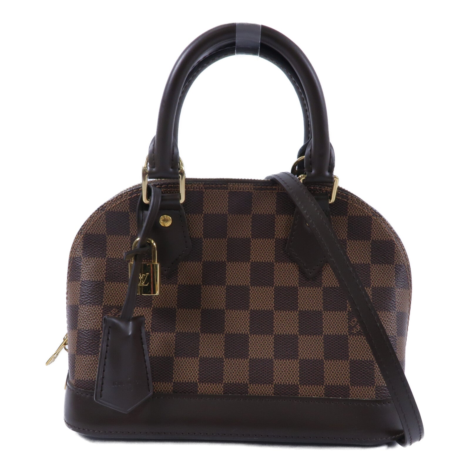 LOUIS VUITTON Damier Alma BB手挽肩背兩用袋