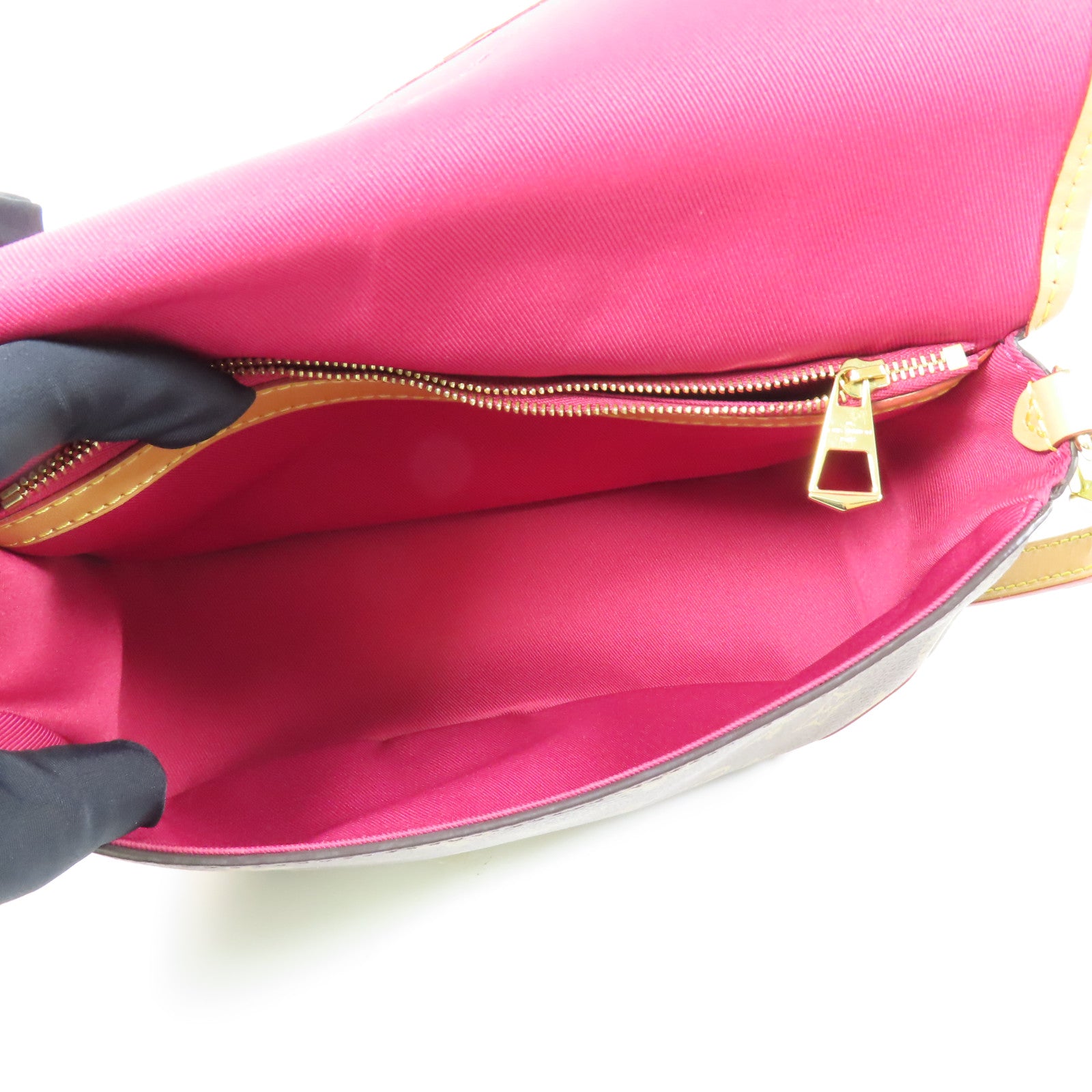 LOUIS VUITTON Monogram Diane金扣手挽肩背兩用袋