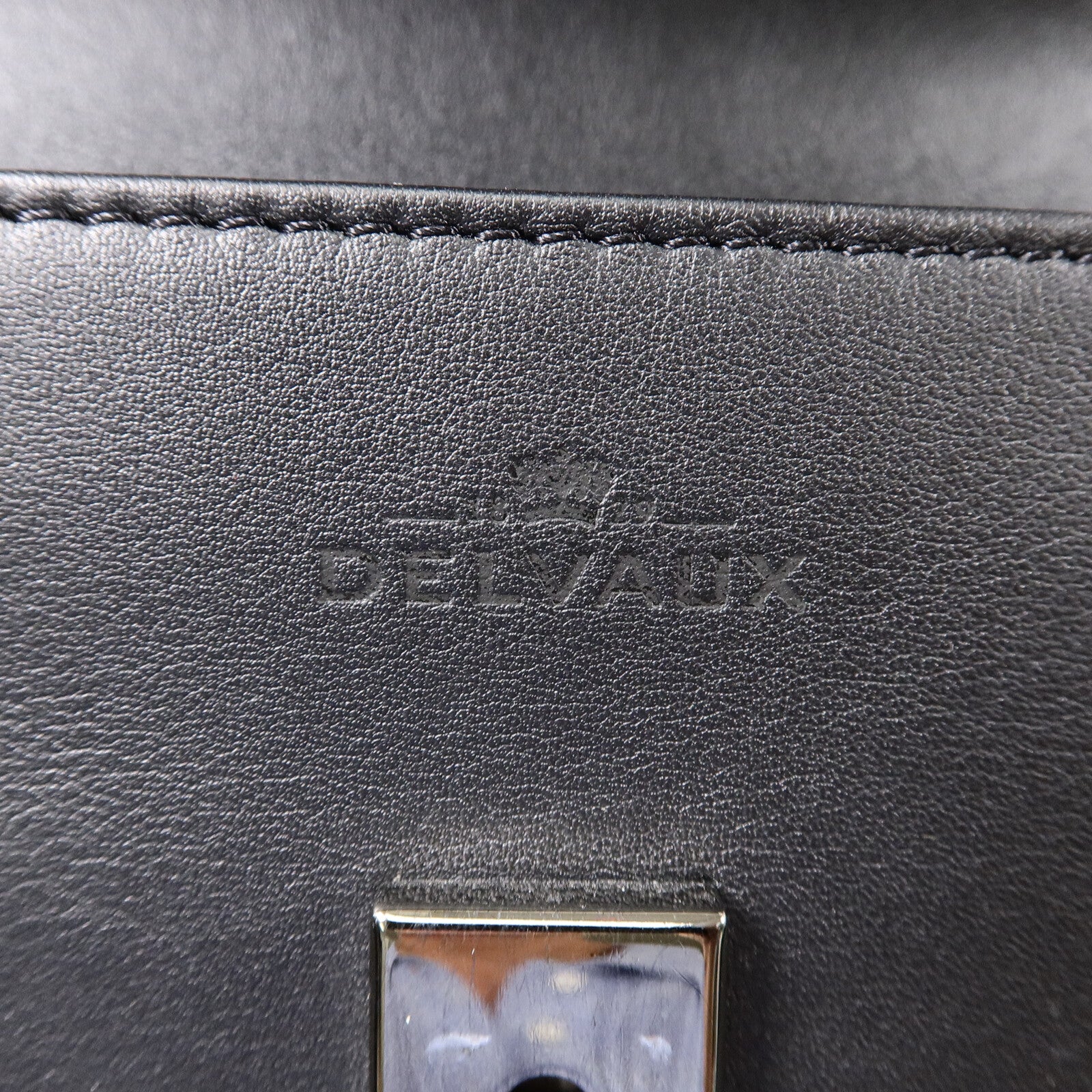 Delvaux 牛皮皮革Tempete MM手挽肩背兩用袋